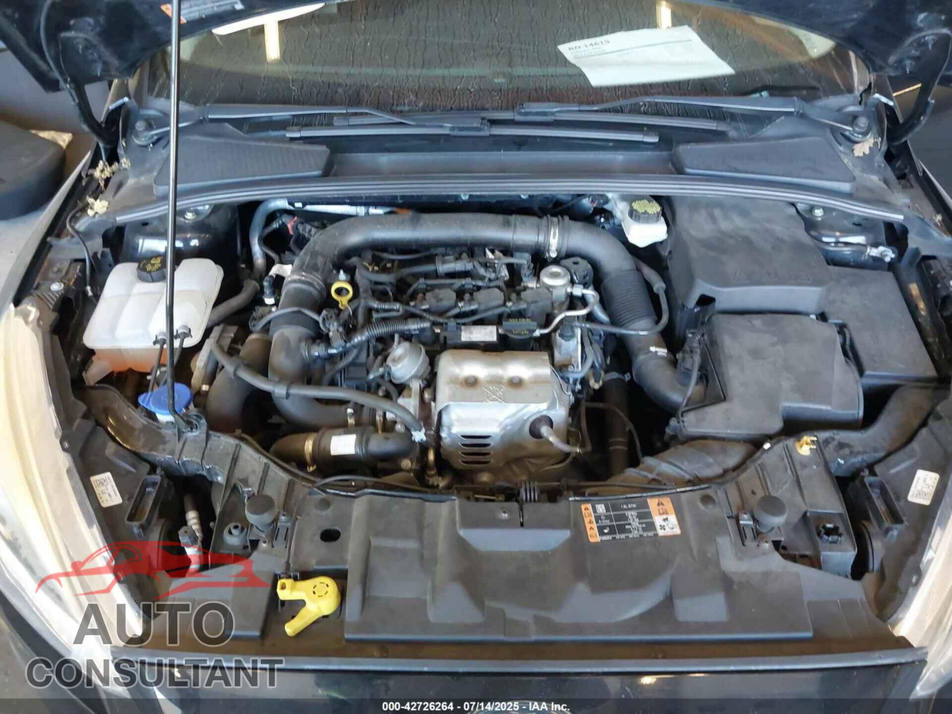 FORD FOCUS 2017 - 1FADP3FE2HL238045