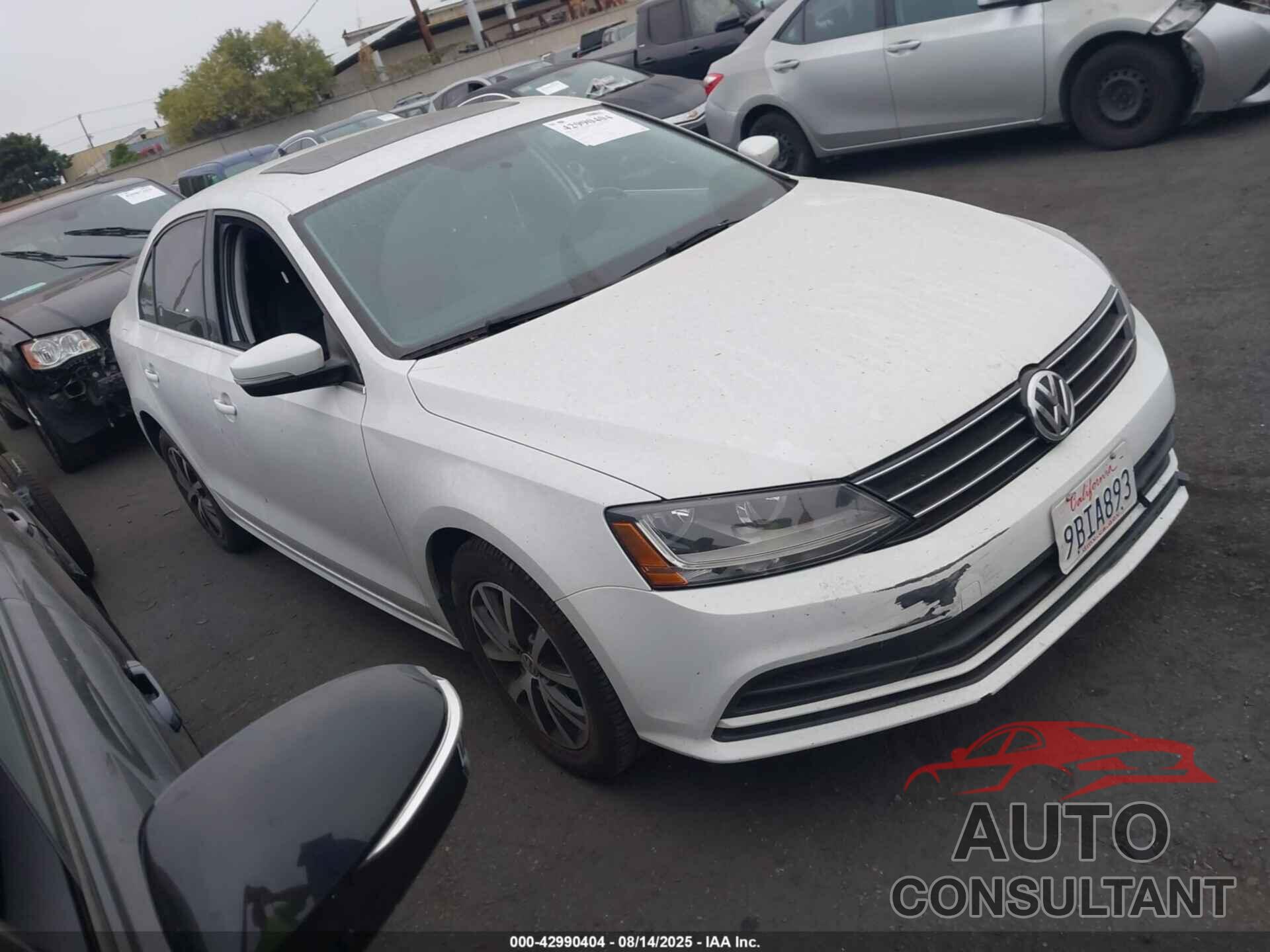 VOLKSWAGEN JETTA 2017 - 3VWDB7AJ4HM210019
