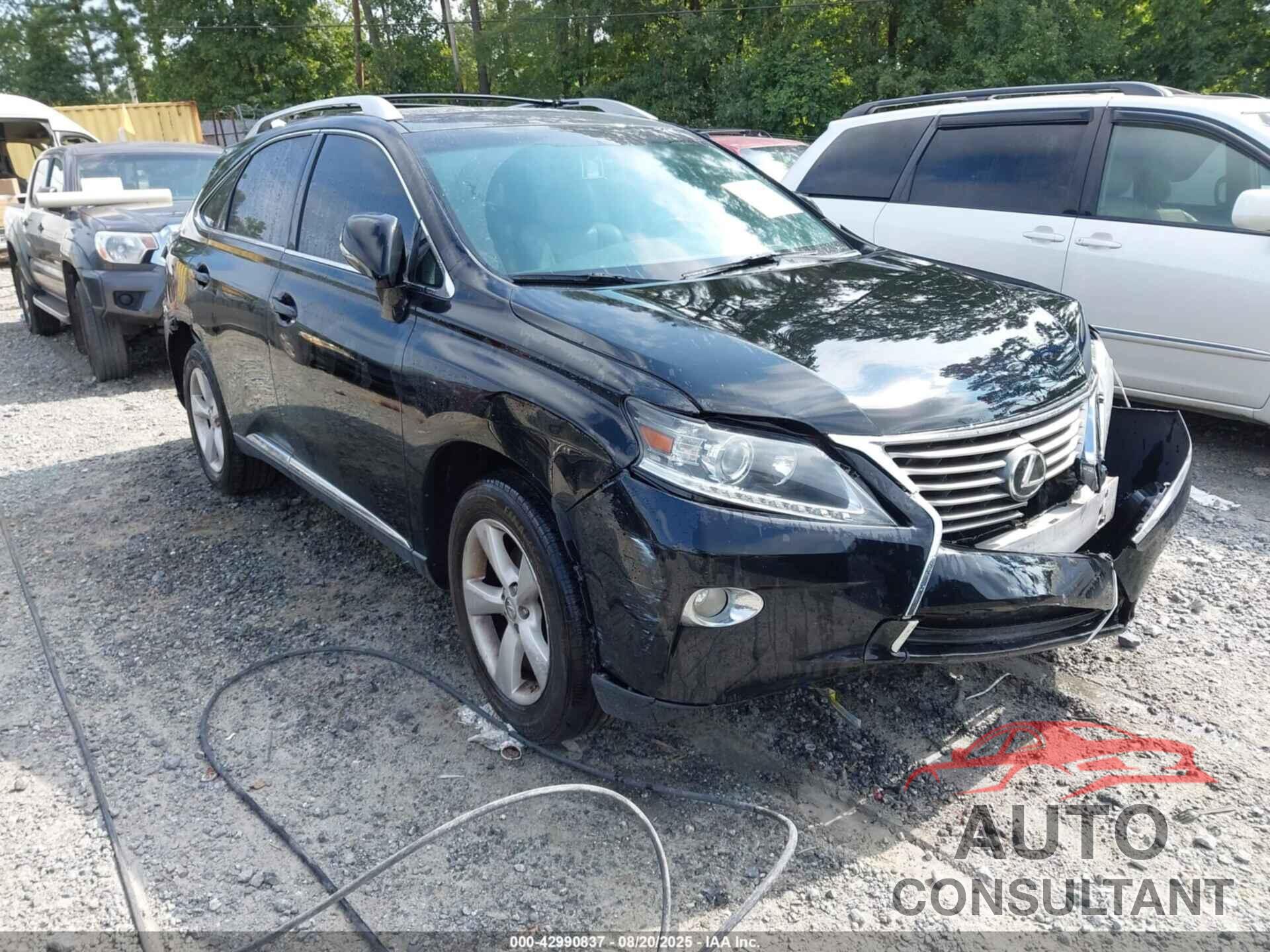 LEXUS RX 350 2013 - 2T2ZK1BA8DC112792