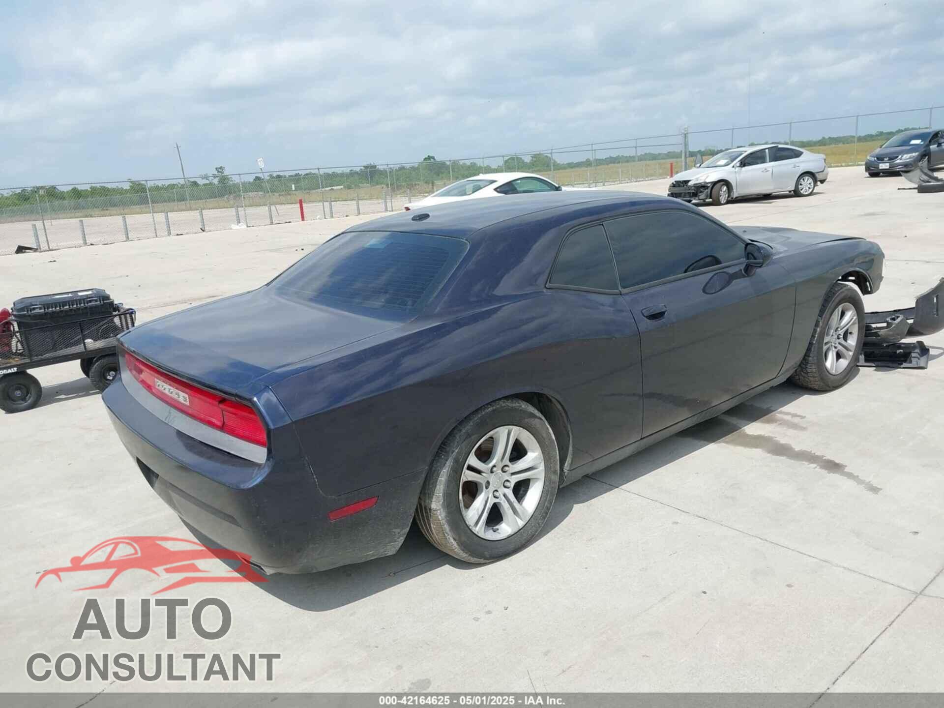 DODGE CHALLENGER 2012 - 2C3CDYAG1CH257894
