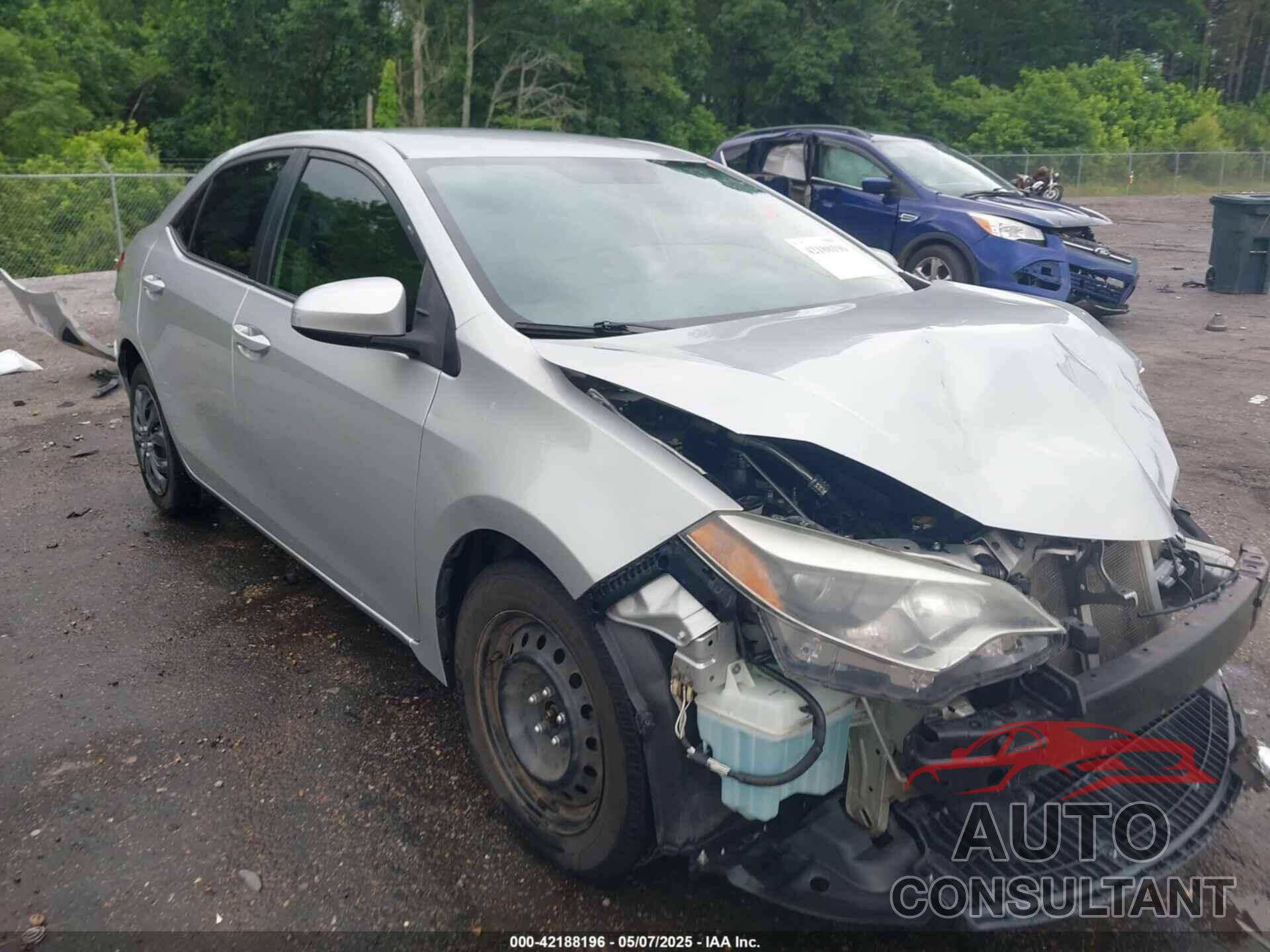 TOYOTA COROLLA 2016 - 5YFBURHE3GP525362