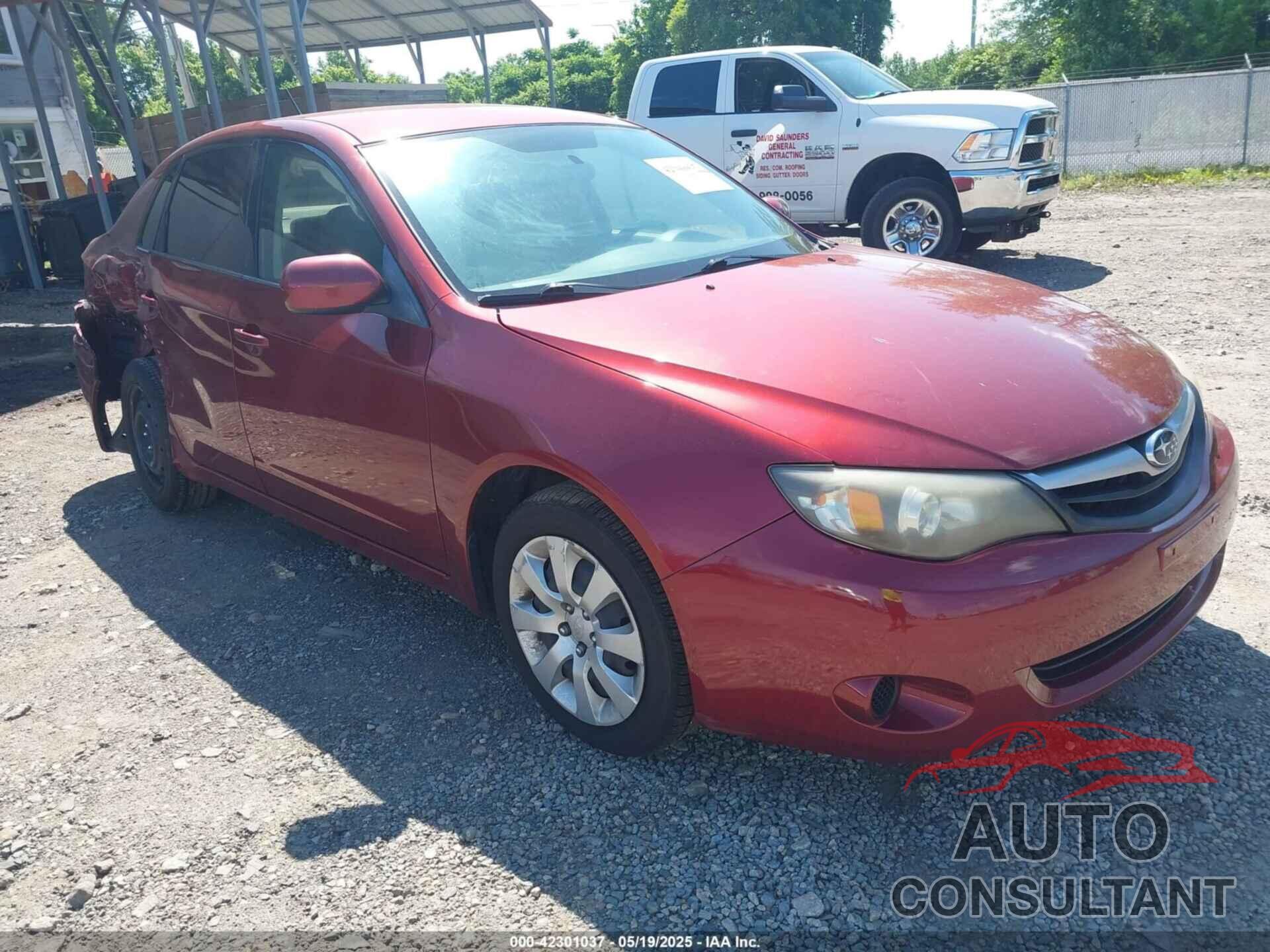 SUBARU IMPREZA 2011 - JF1GE6A69BH522156