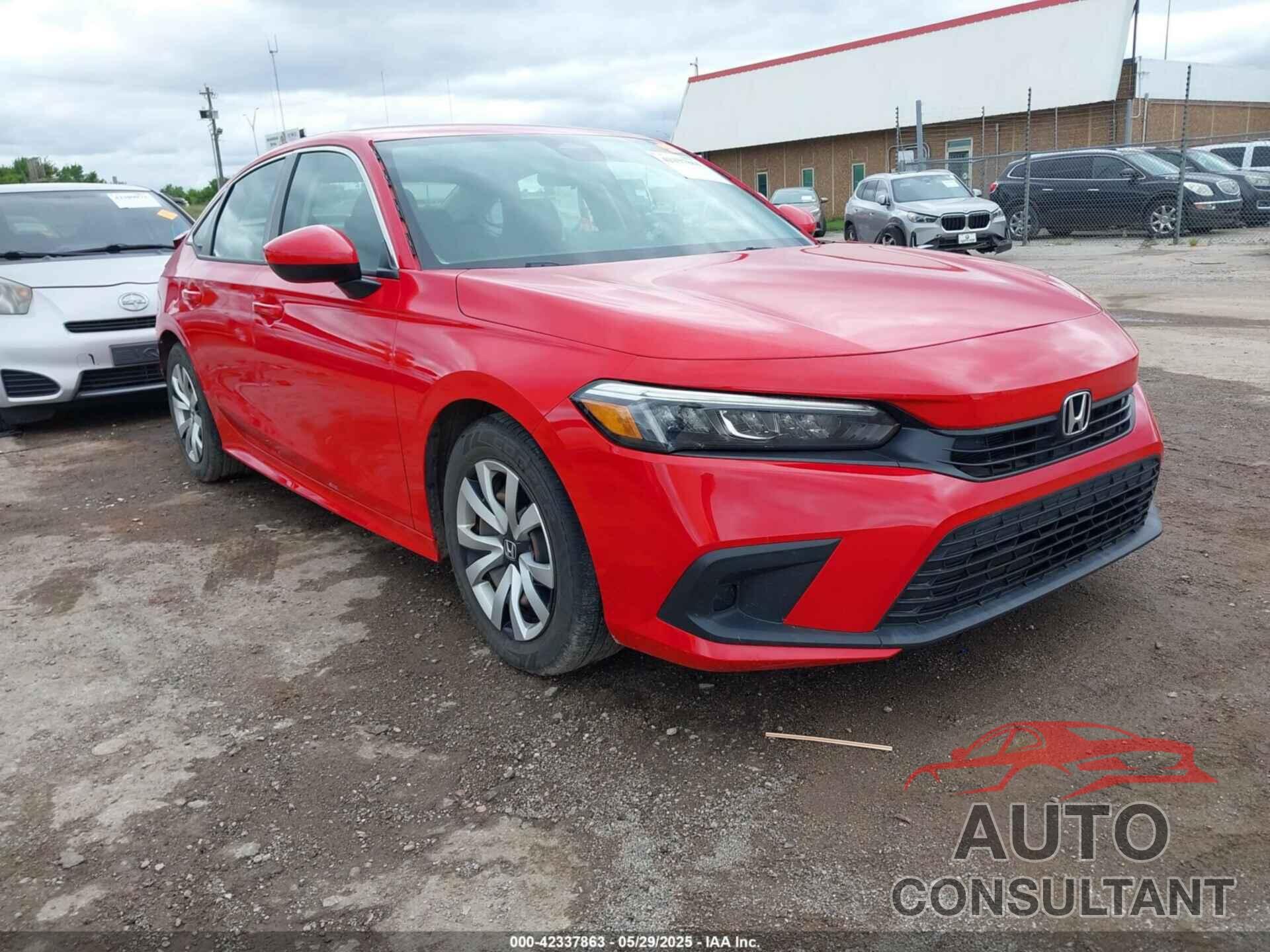 HONDA CIVIC 2022 - 2HGFE2F26NH511684
