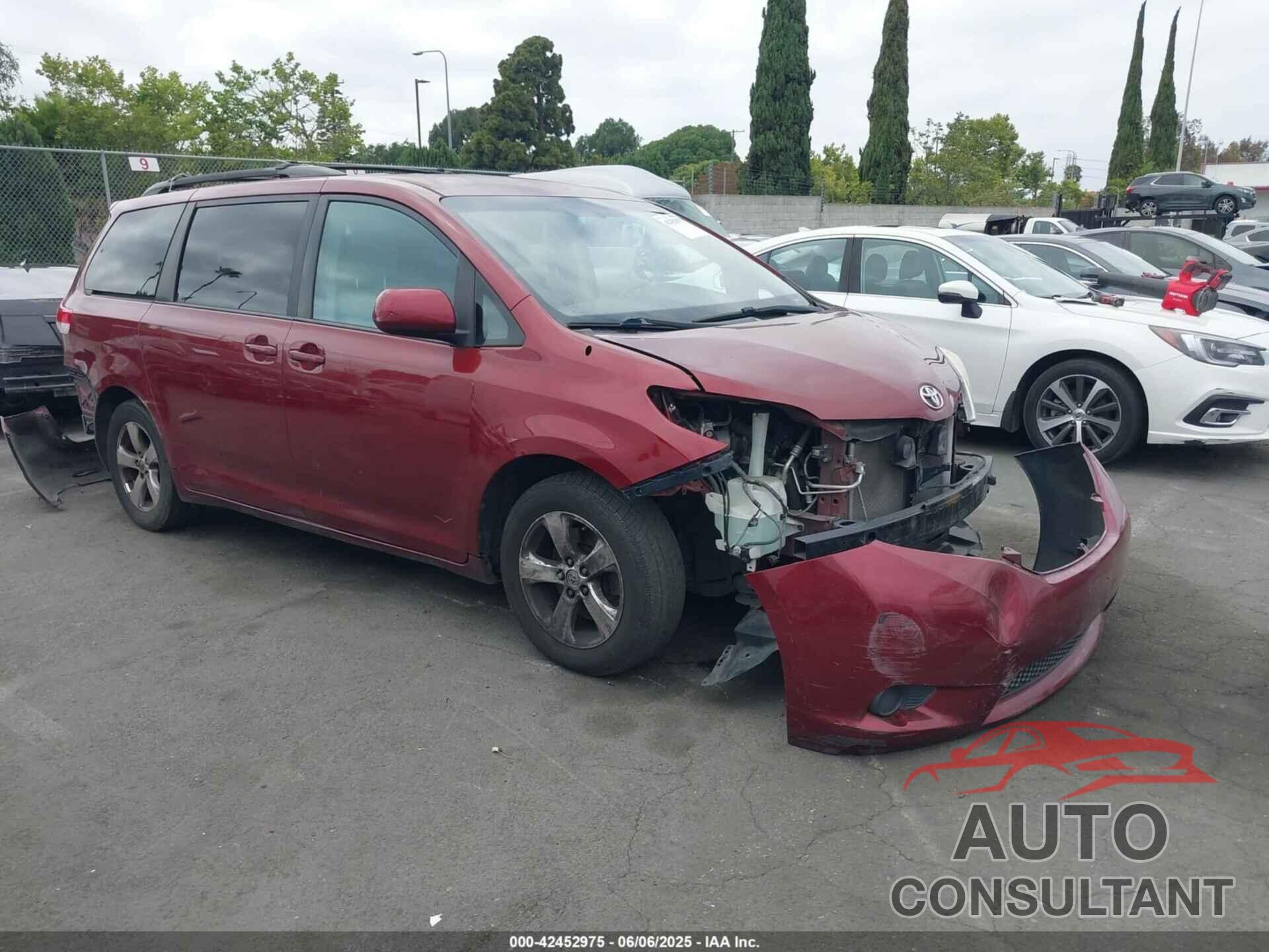 TOYOTA SIENNA 2013 - 5TDKK3DCXDS348805