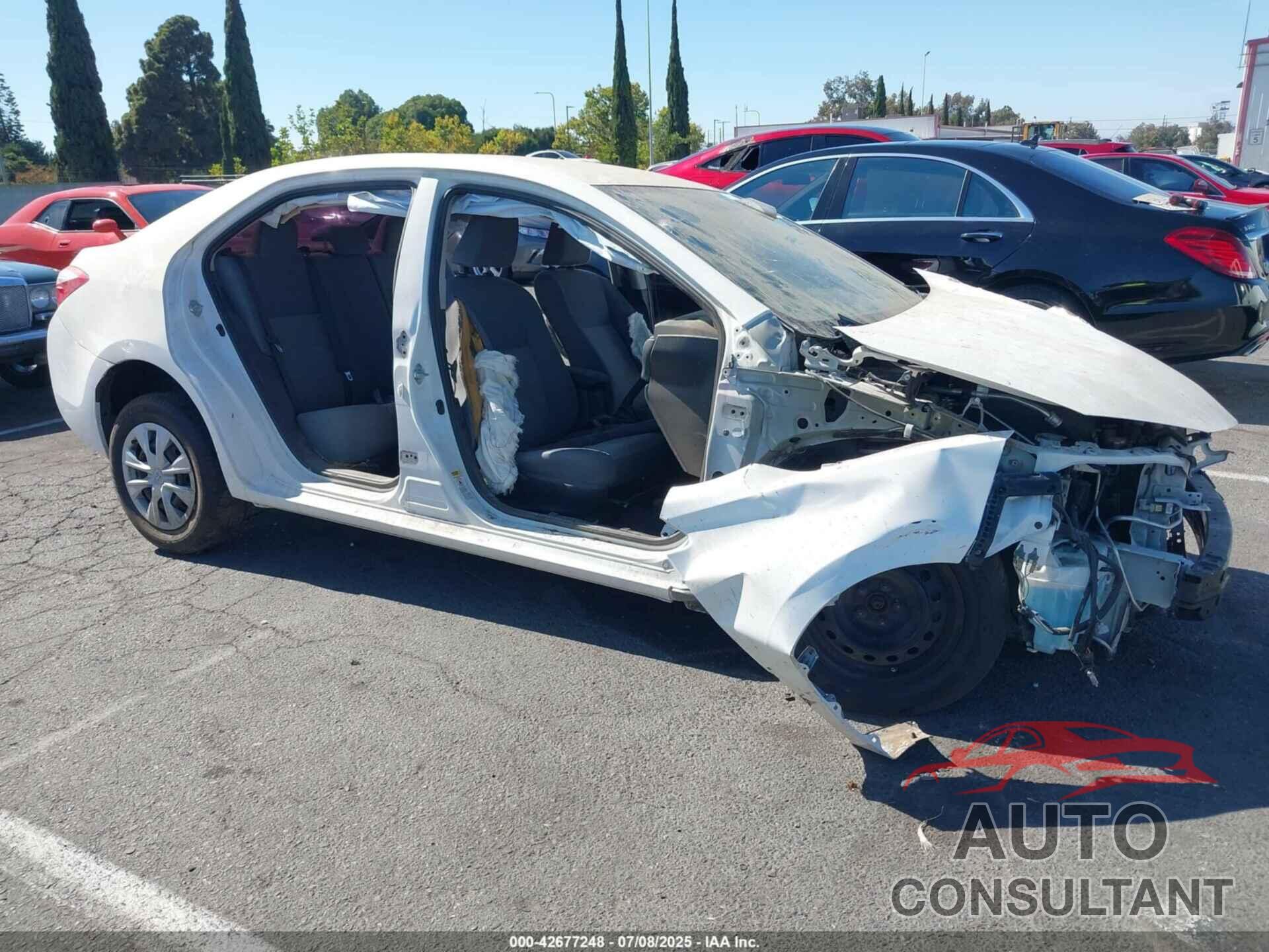 TOYOTA COROLLA 2015 - 5YFBURHE5FP219407