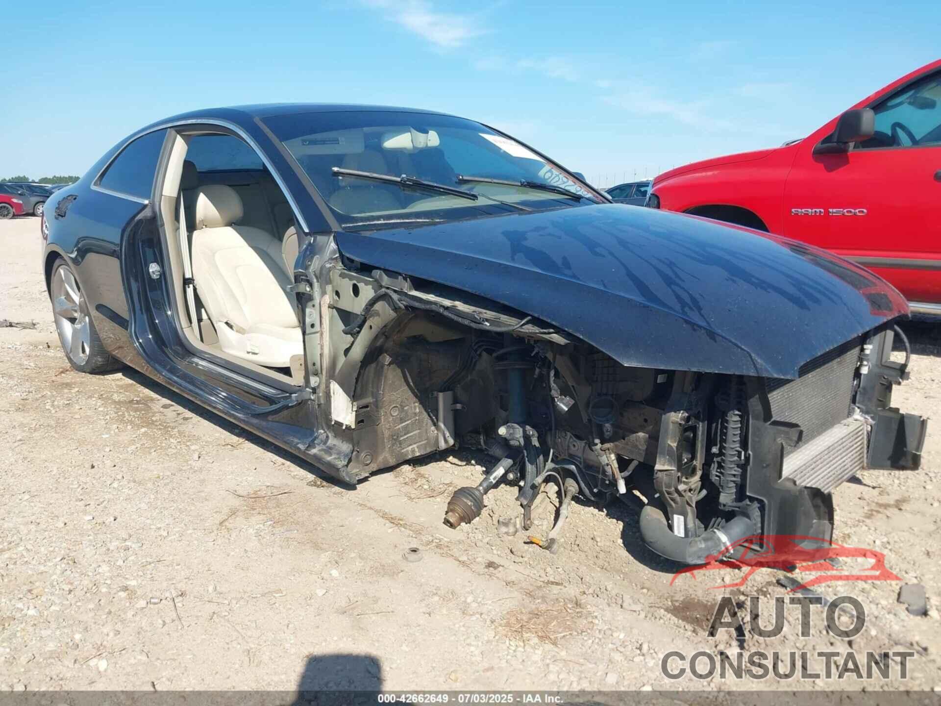 AUDI A5 2012 - WAURFAFR2CA001289
