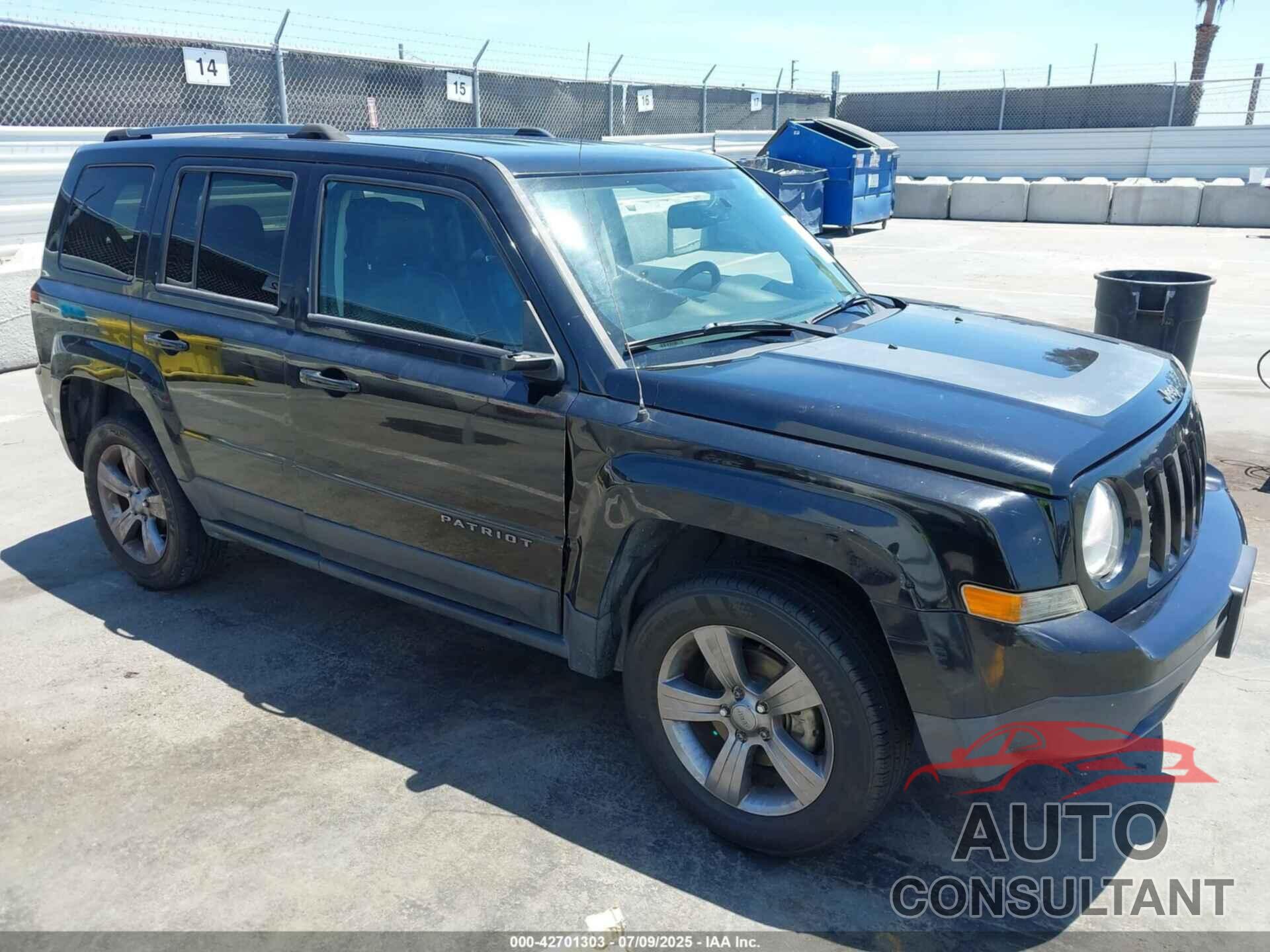 JEEP PATRIOT 2016 - 1C4NJPBA7GD803179