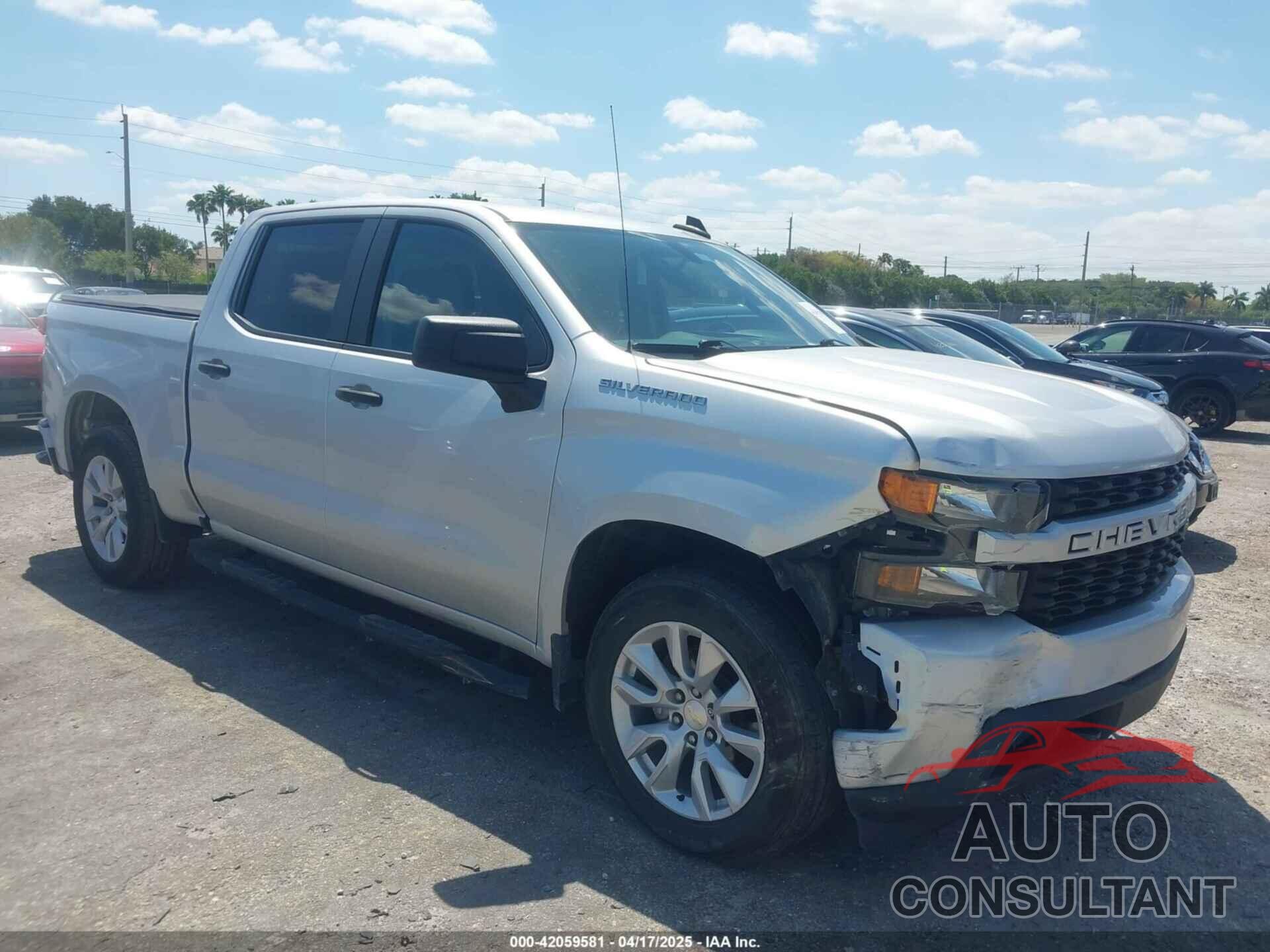 CHEVROLET SILVERADO 1500 2021 - 3GCPWBEF2MG159836