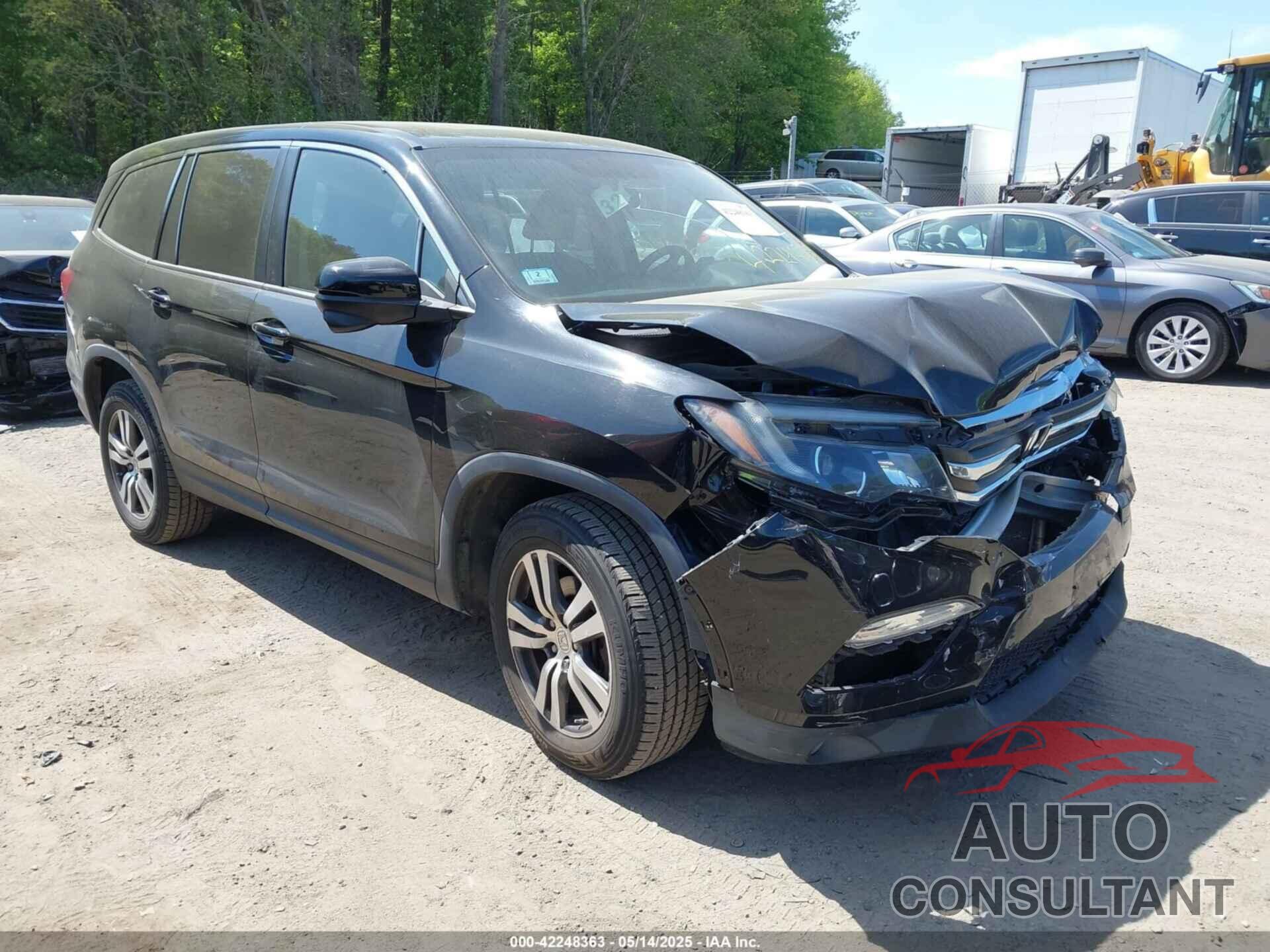 HONDA PILOT 2017 - 5FNYF6H54HB010936