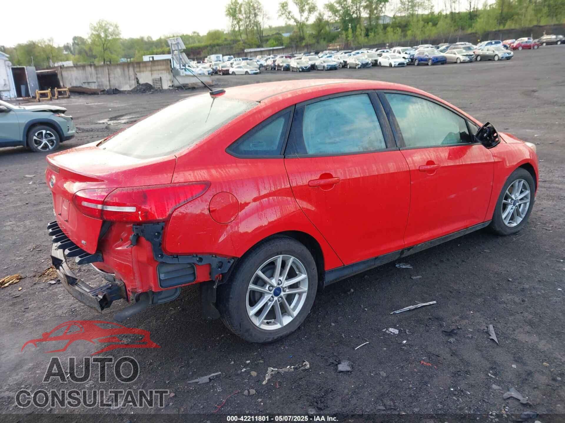 FORD FOCUS 2016 - 1FADP3F29GL219111
