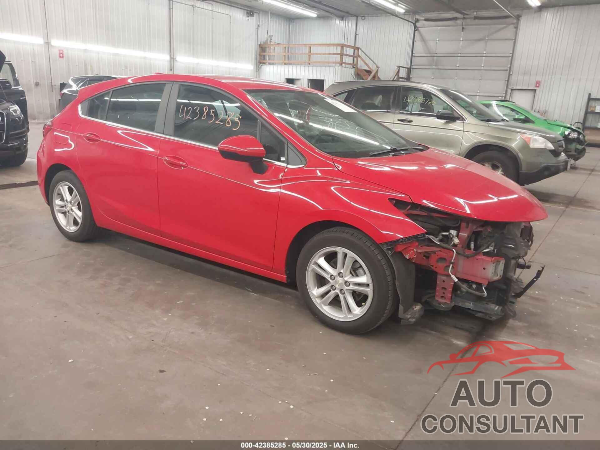 CHEVROLET CRUZE 2017 - 3G1BE6SM5HS594255