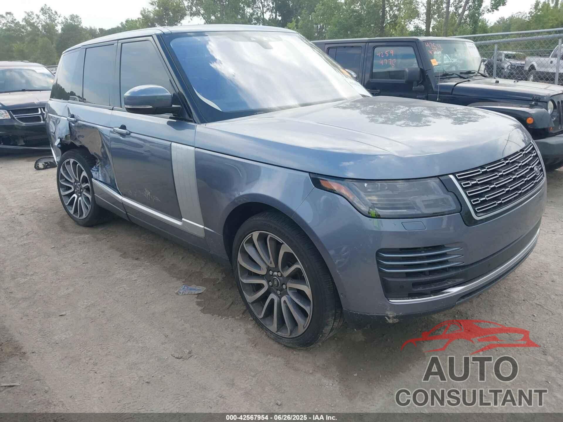LAND ROVER RANGE ROVER 2019 - SALGS2SV5KA561216