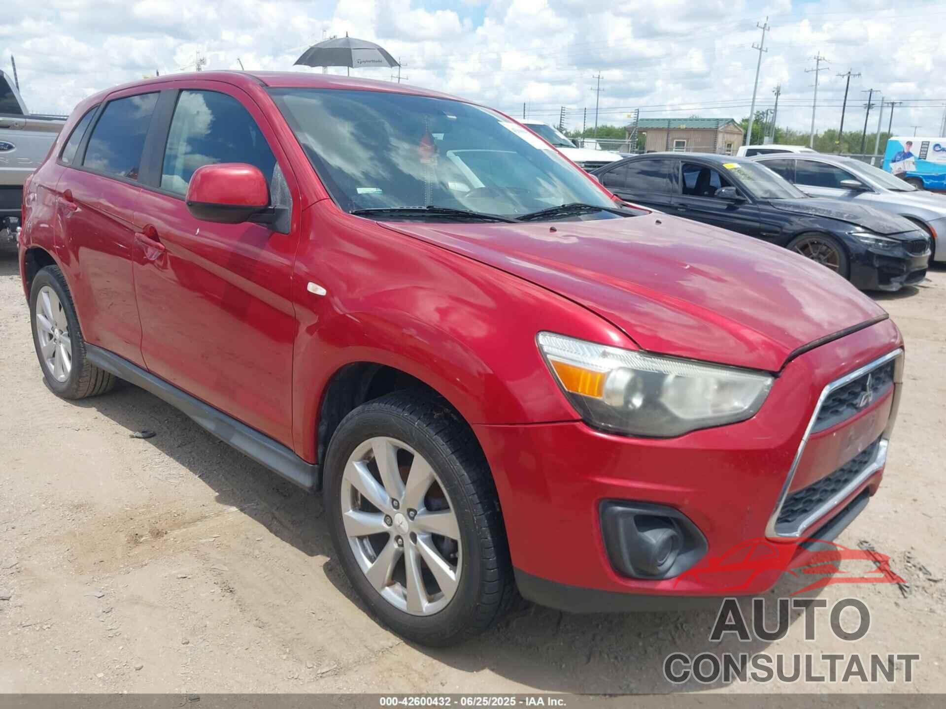 MITSUBISHI OUTLANDER SPORT 2015 - 4A4AP3AU9FE020576