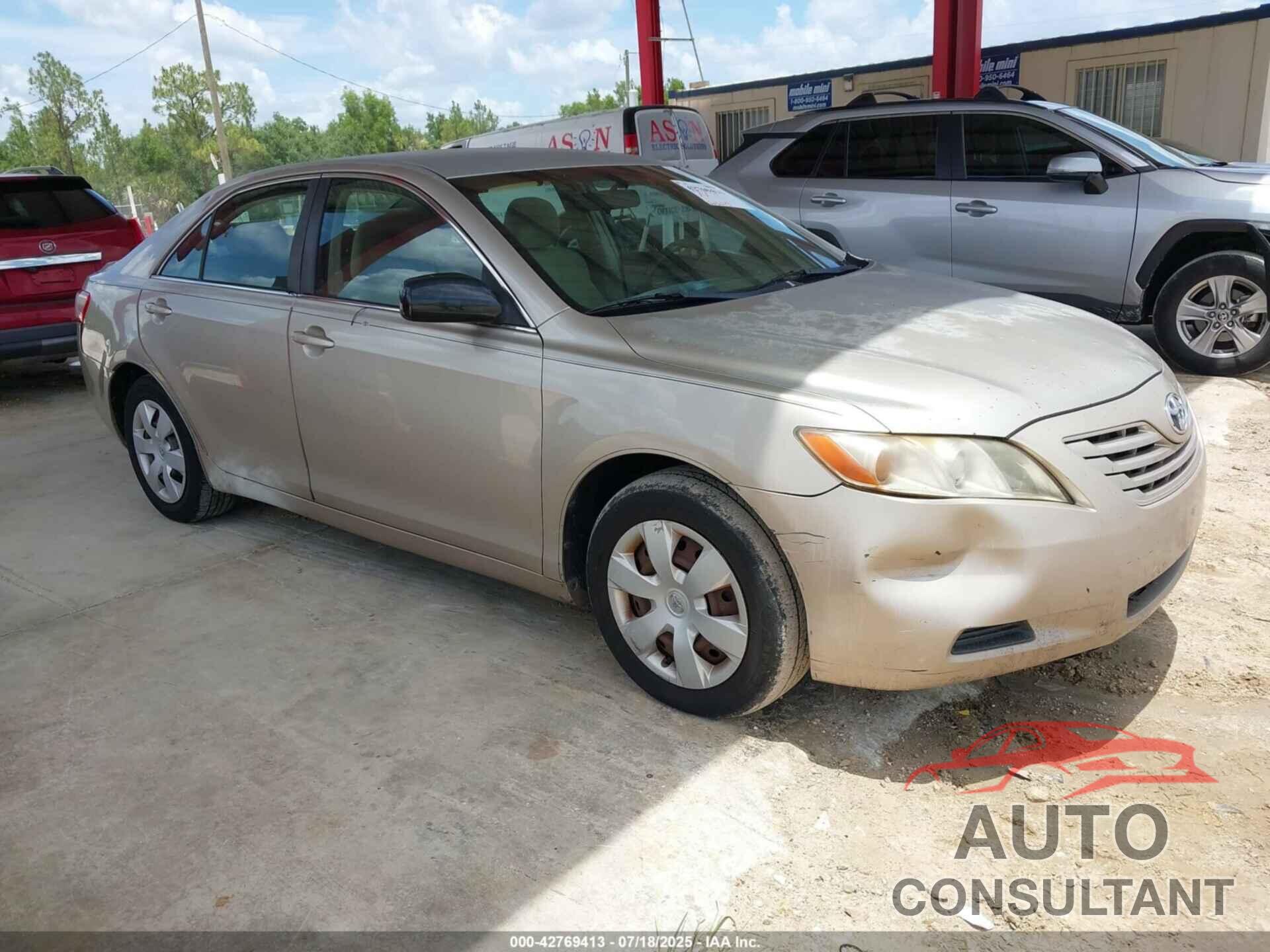 TOYOTA CAMRY 2009 - 4T1BE46K49U277195