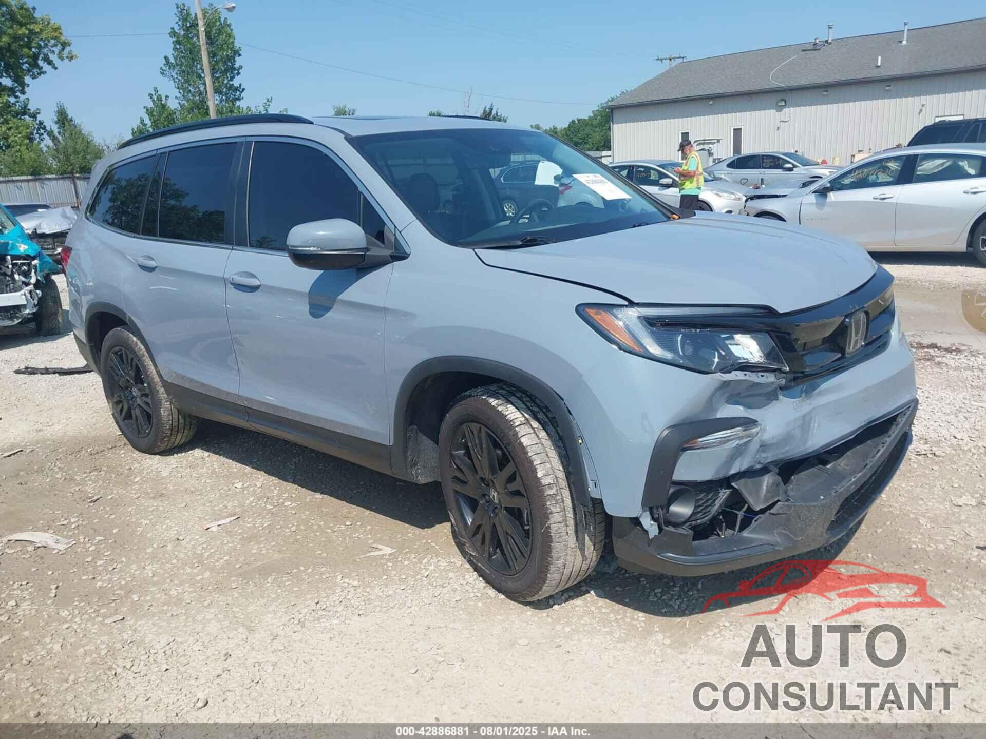 HONDA PILOT 2022 - 5FNYF6H21NB035178