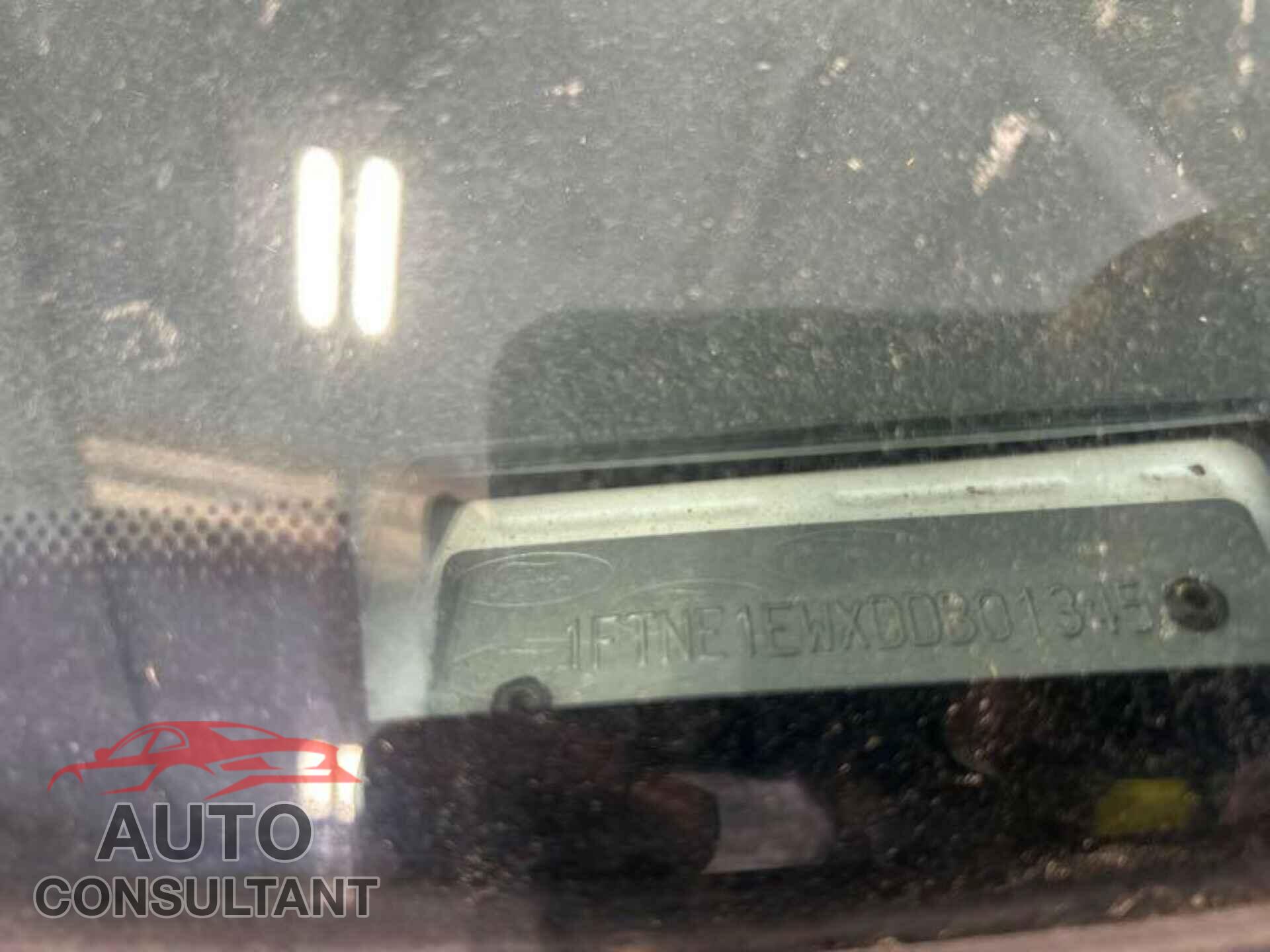 FORD ECONOLINE 2013 - 1FTNE1EWXDDB01345