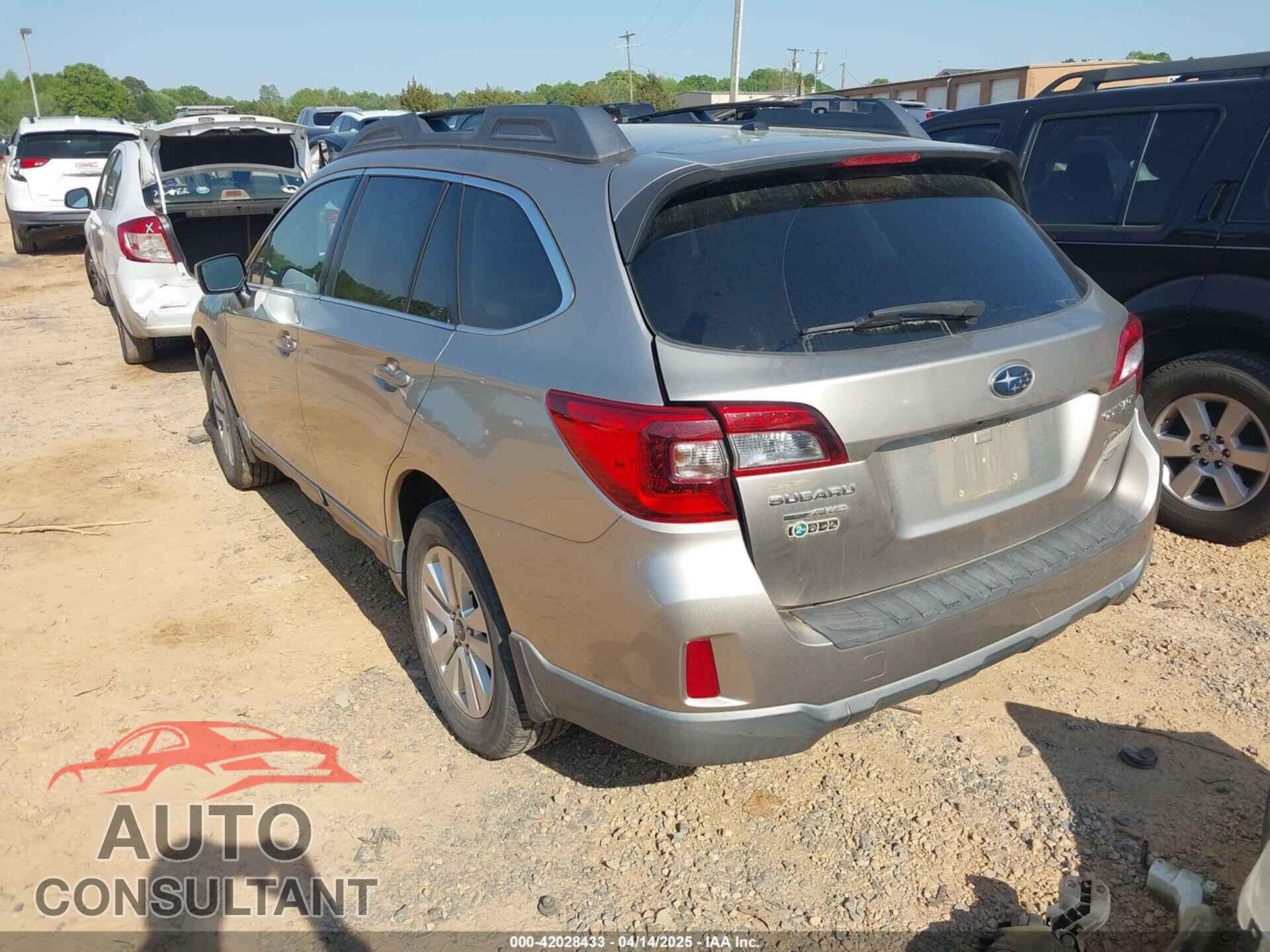 SUBARU OUTBACK 2015 - 4S4BSBDC5F3201317