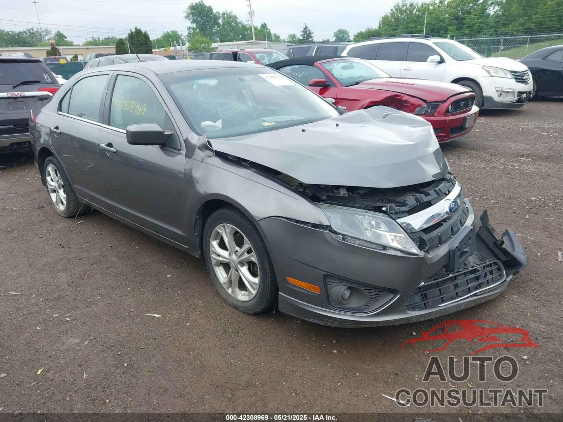 FORD FUSION 2012 - 3FAHP0HA4CR207481