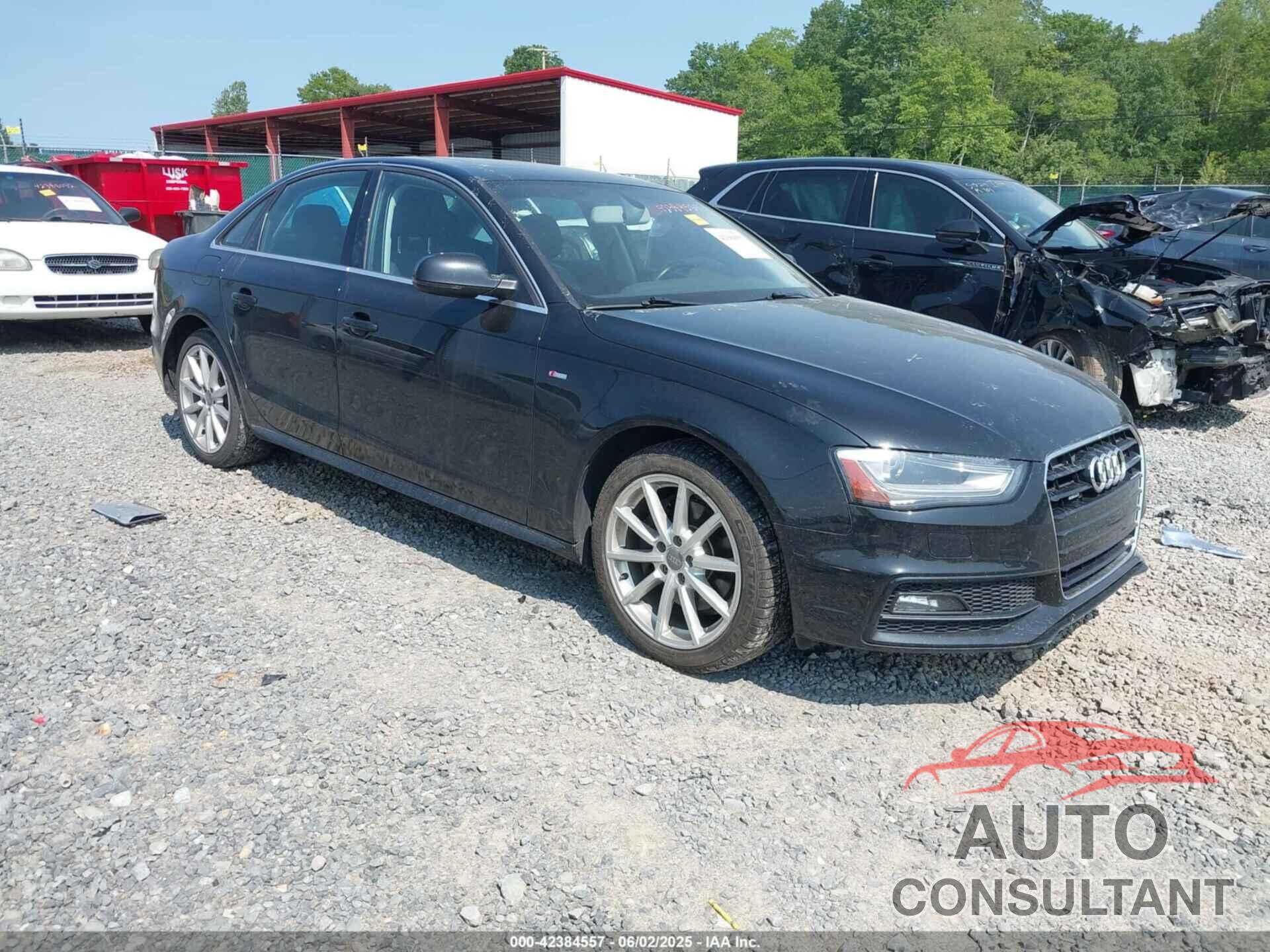 AUDI A4 2015 - WAUBFAFLXFN015533