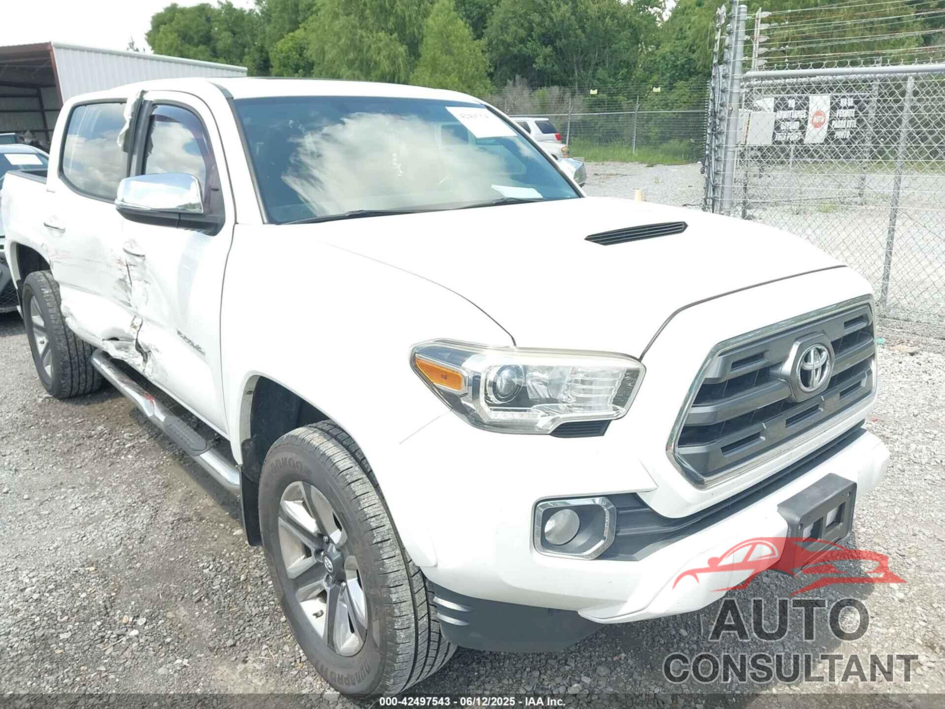 TOYOTA TACOMA 2017 - 5TFEZ5CN4HX042870