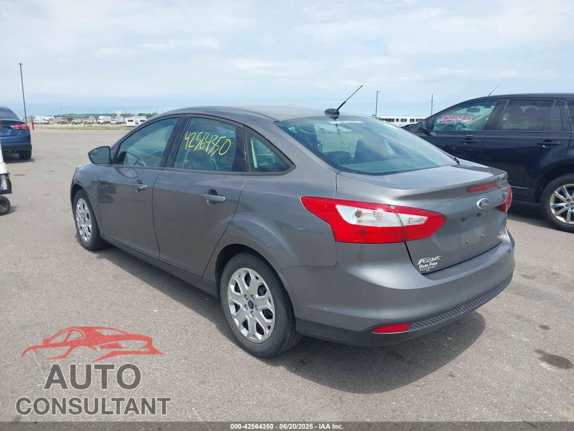 FORD FOCUS 2012 - 1FAHP3F21CL463413