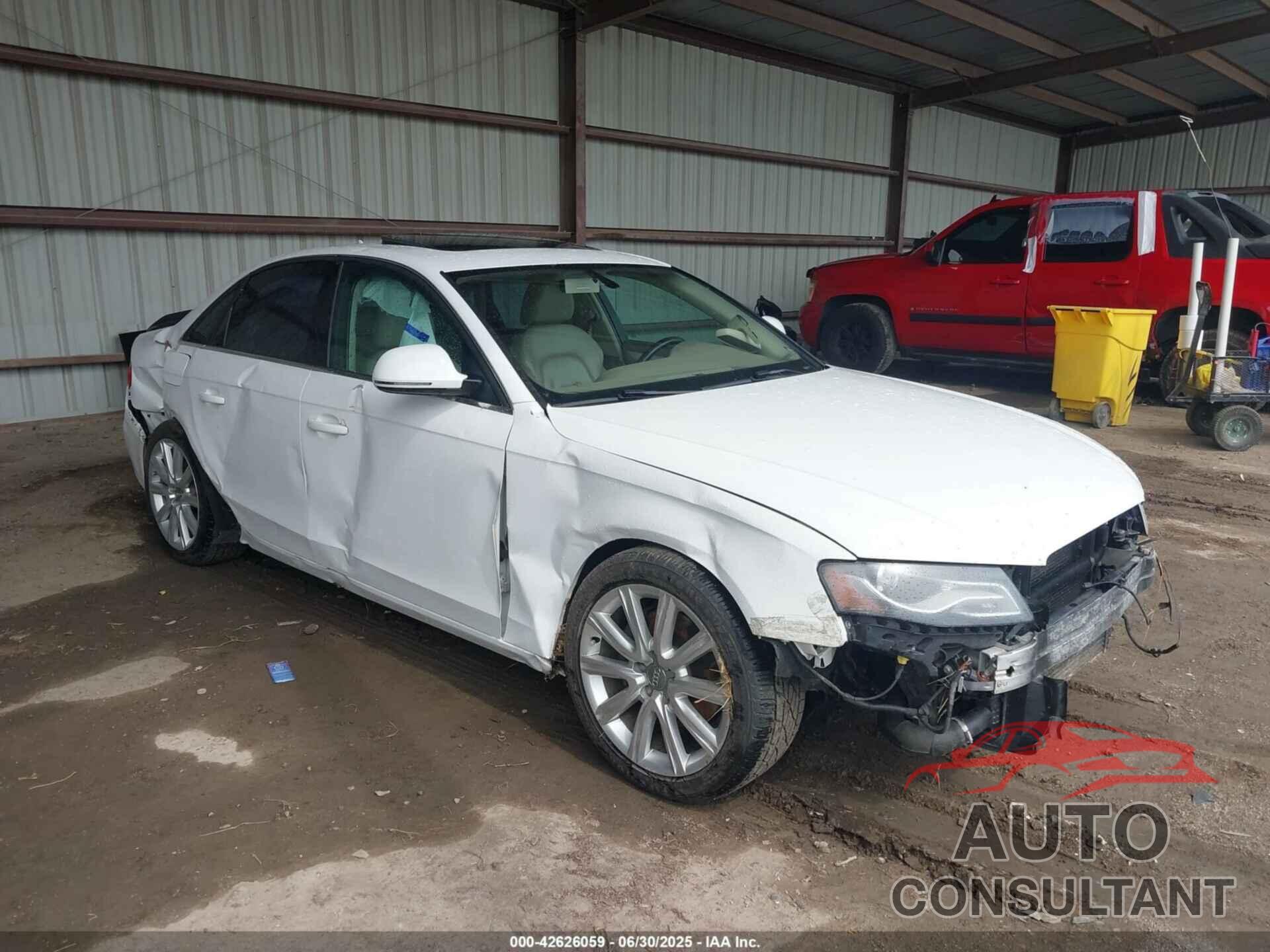 AUDI A4 2009 - WAUMF78K89N078022