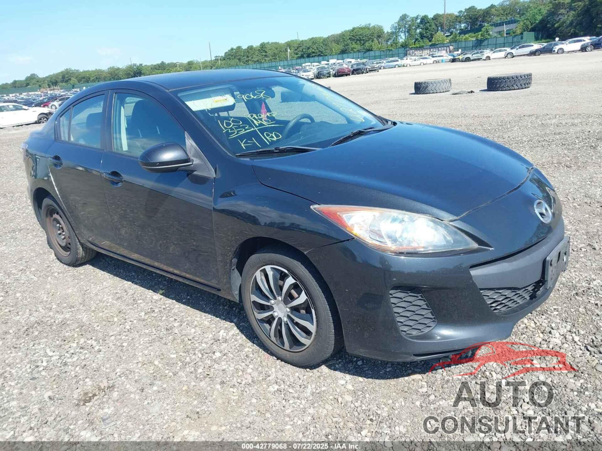 MAZDA MAZDA3 2013 - JM1BL1UP0D1834489
