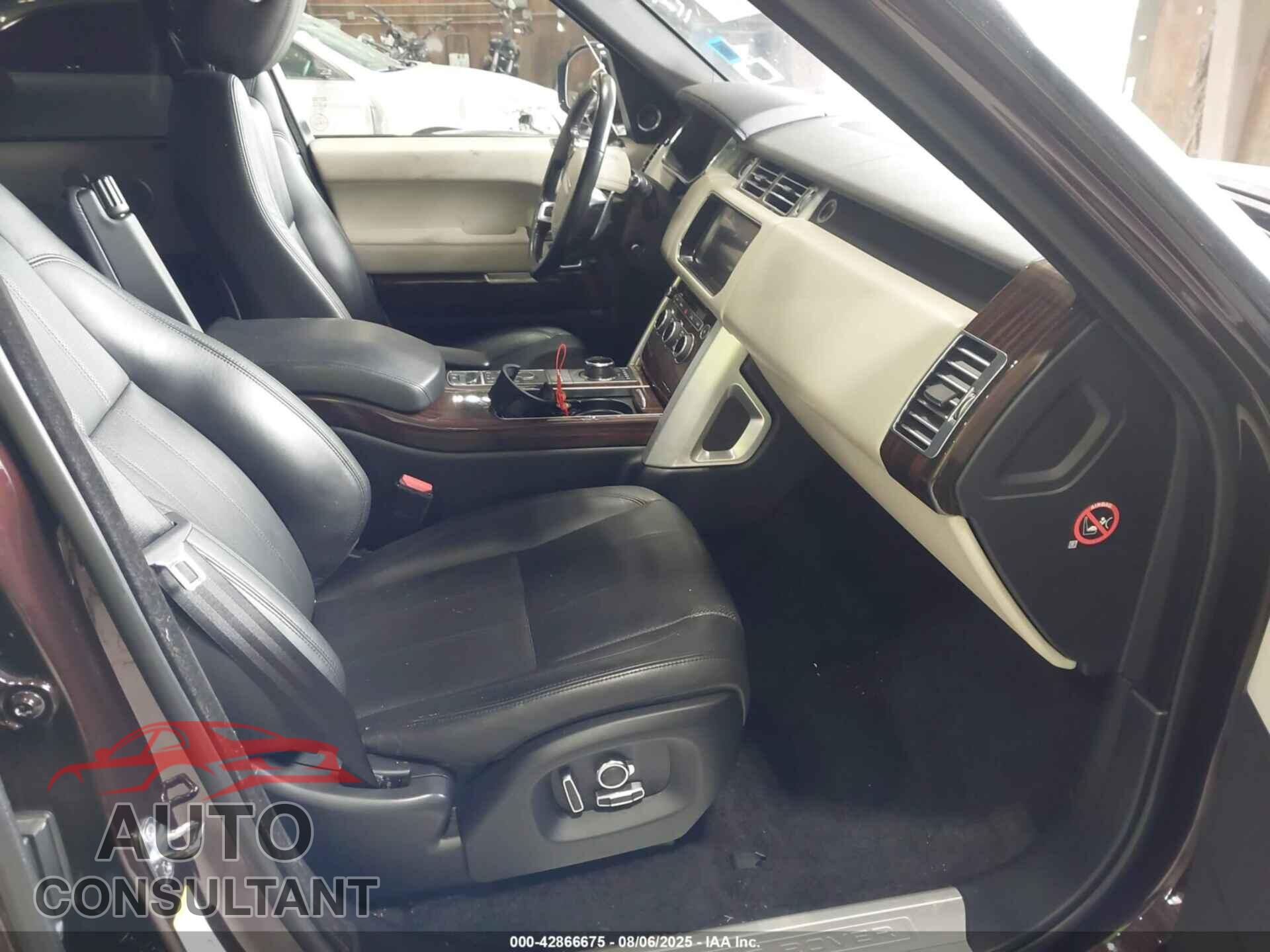 LAND ROVER RANGE ROVER 2017 - SALGS2FE3HA359641
