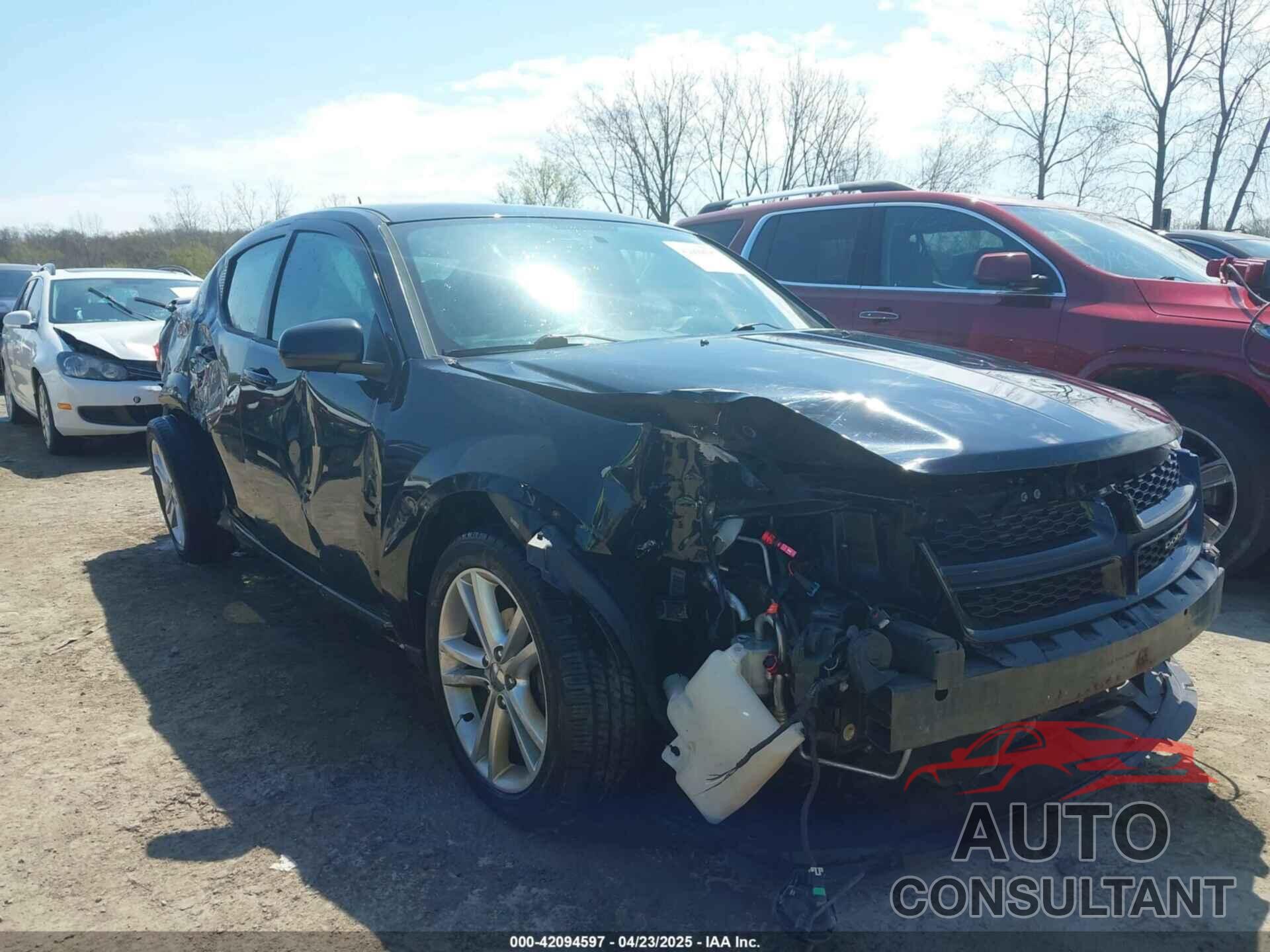 DODGE AVENGER 2013 - 1C3CDZCB0DN620279