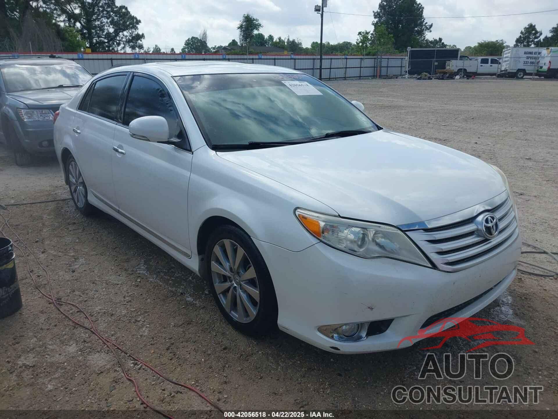 TOYOTA AVALON 2011 - 4T1BK3DB9BU437812