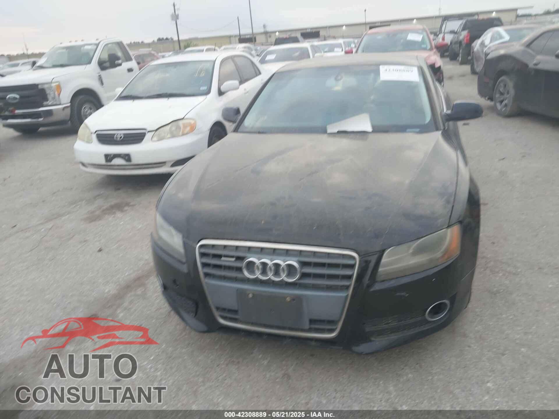 AUDI A5 2011 - WAULFAFR4BA005624