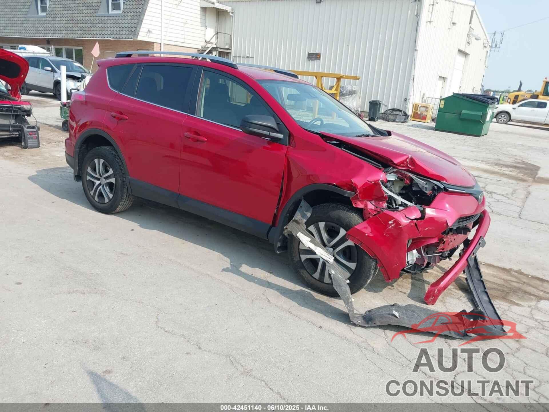 TOYOTA RAV4 2017 - JTMZFREV1HJ126632