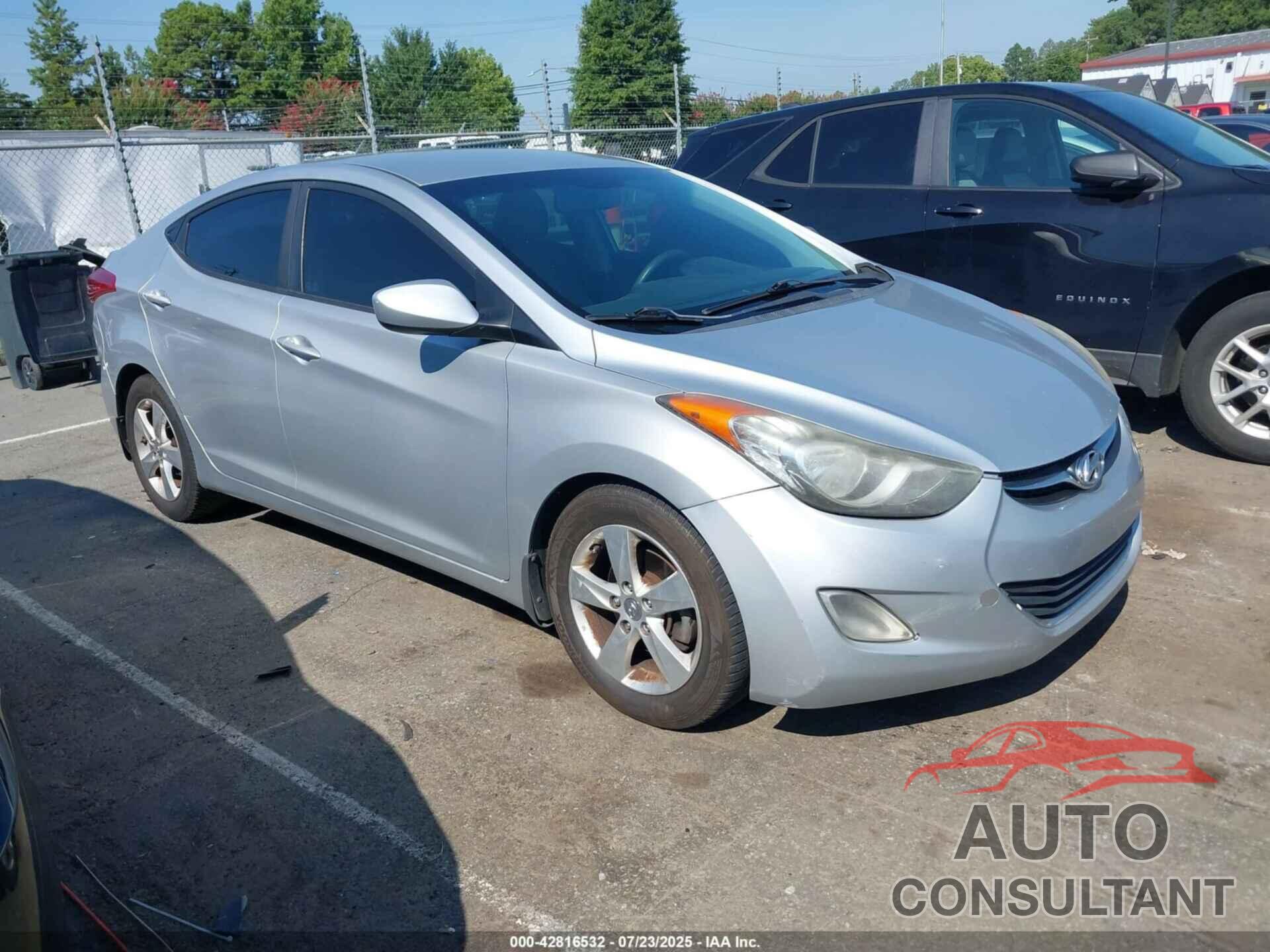 HYUNDAI ELANTRA 2013 - 5NPDH4AE6DH254767