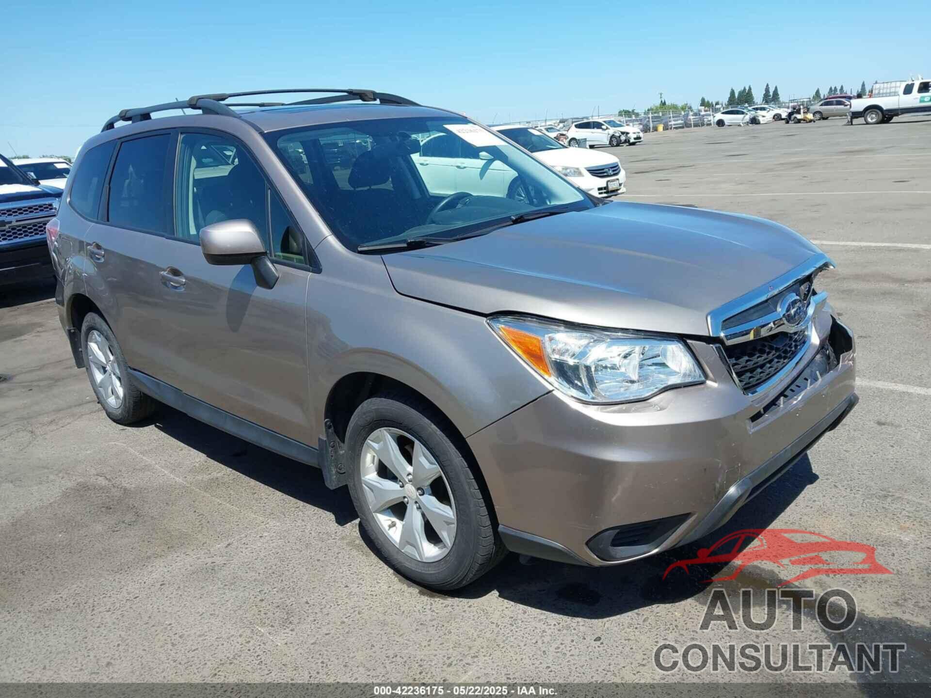 SUBARU FORESTER 2015 - JF2SJADC3FH438233