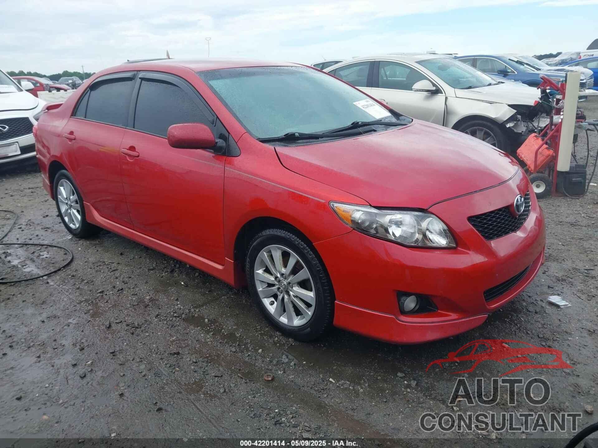 TOYOTA COROLLA 2010 - 2T1BU4EE5AC197375
