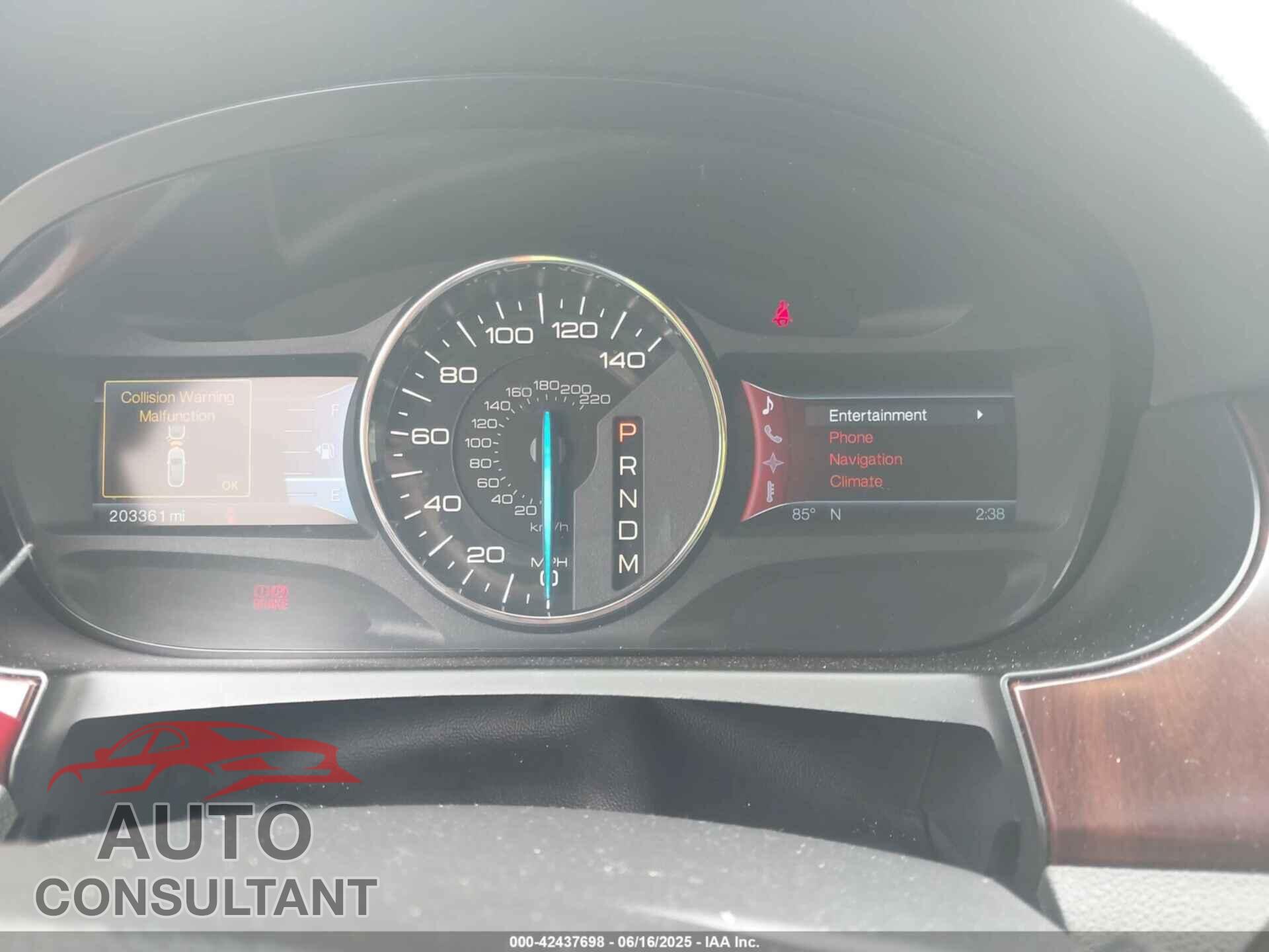 FORD EDGE 2011 - 2FMDK4KC8BBA56386