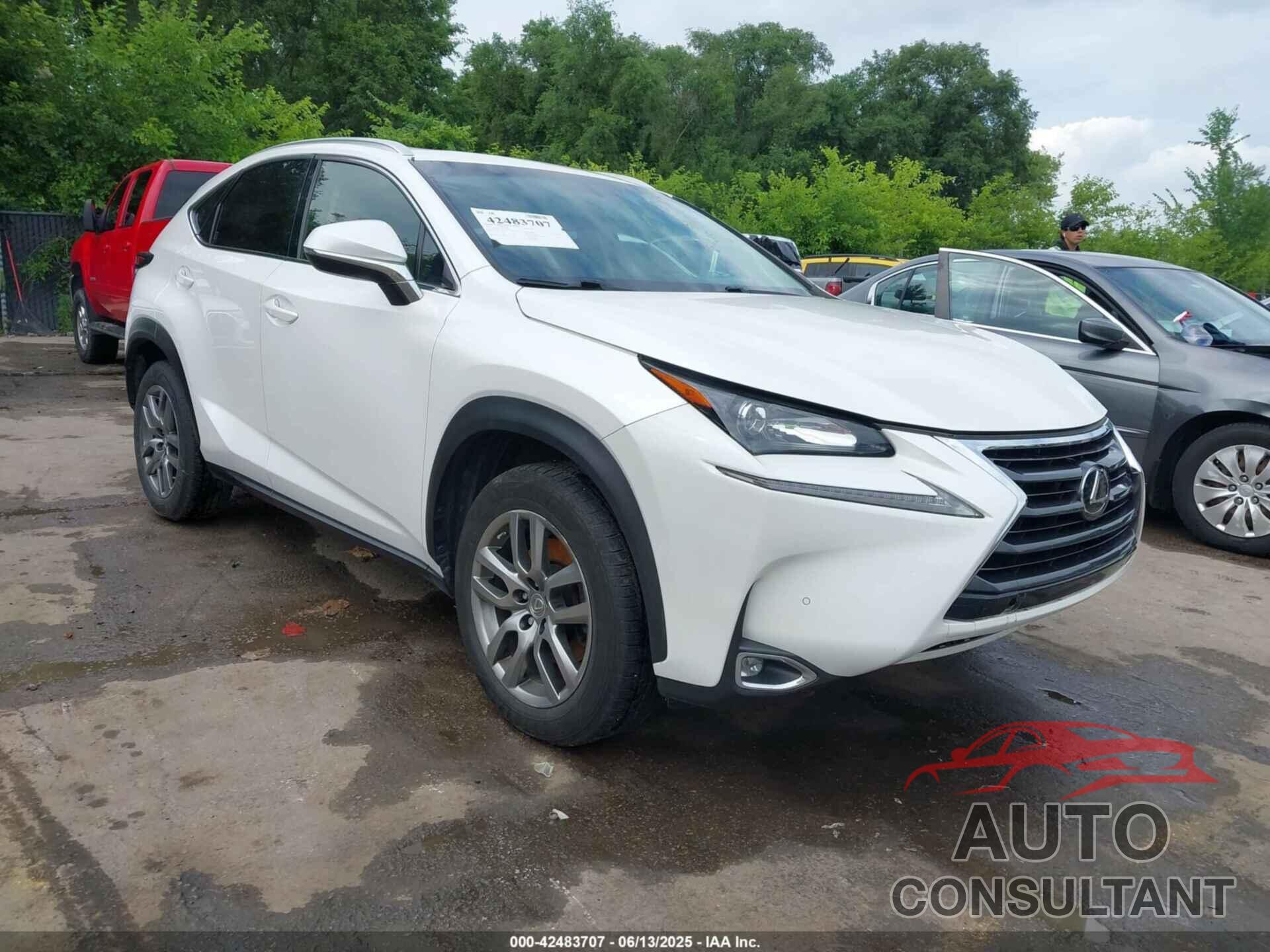 LEXUS NX 200T 2016 - JTJBARBZ2G2046396