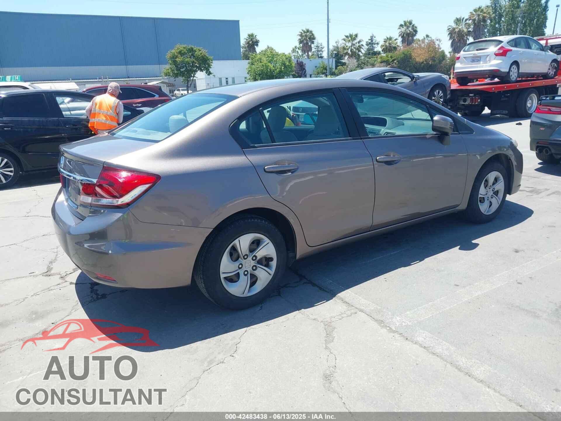 HONDA CIVIC 2015 - 19XFB2F51FE701309