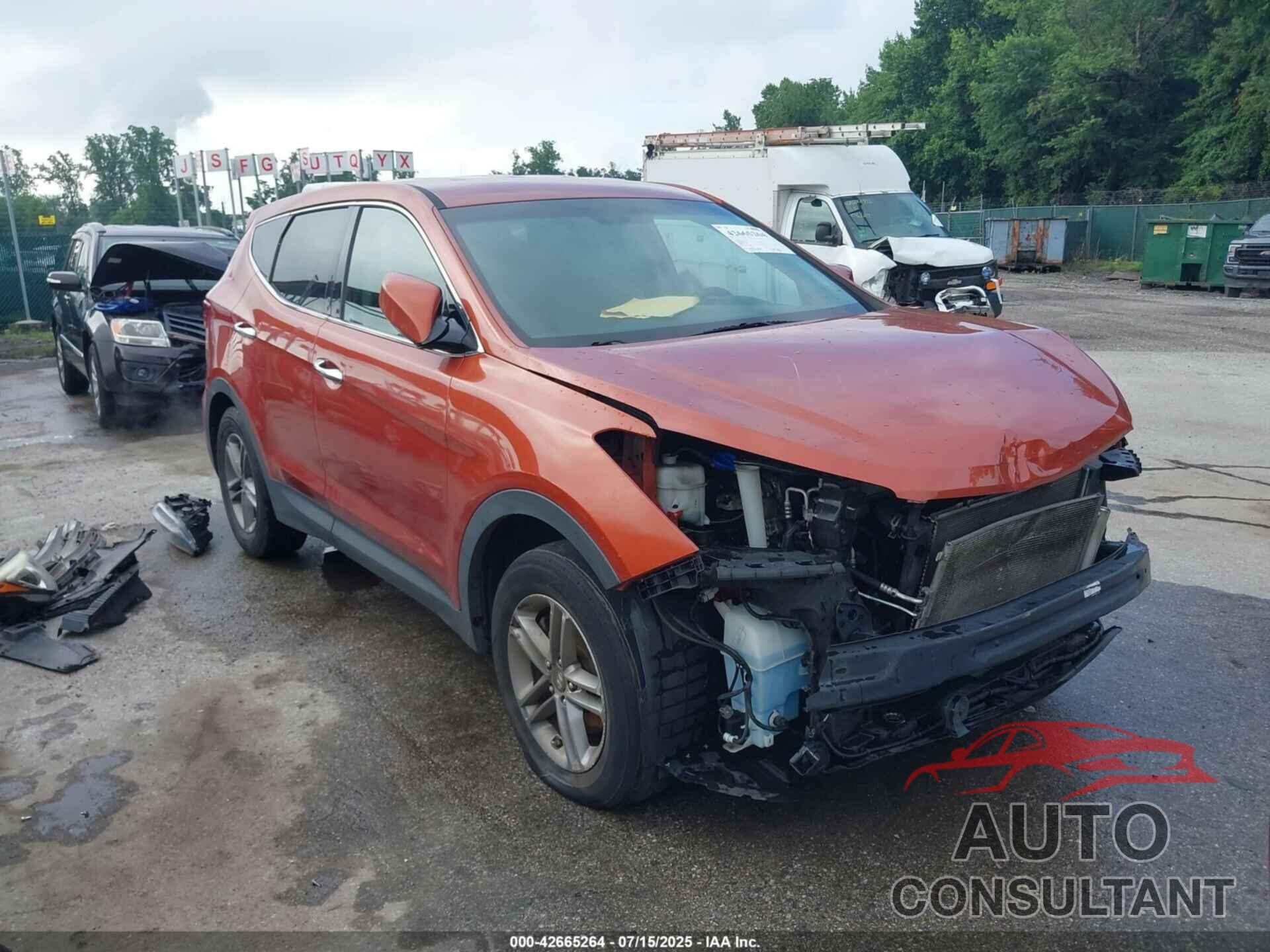 HYUNDAI SANTA FE SPORT 2017 - 5XYZTDLB6HG451345
