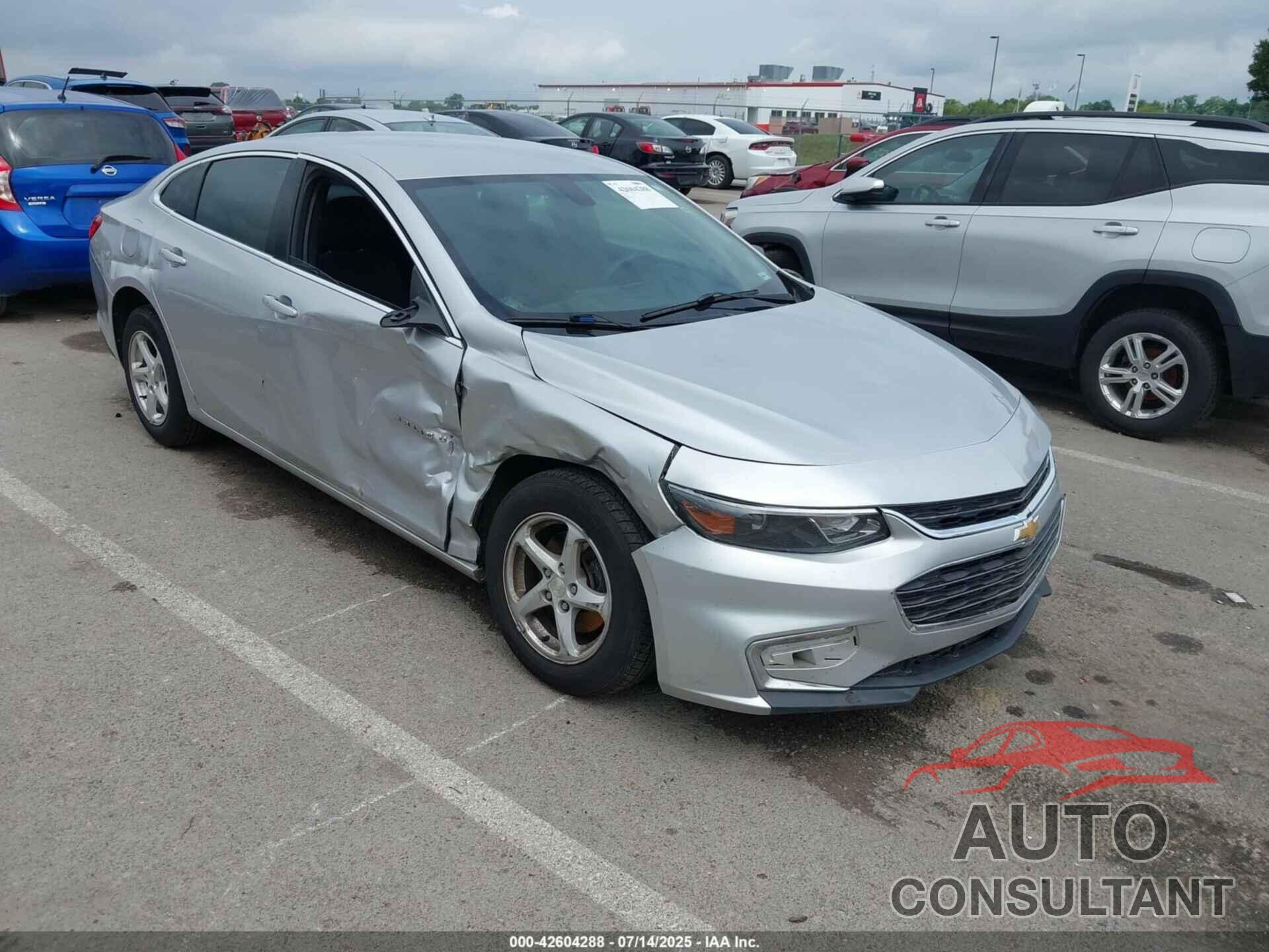 CHEVROLET MALIBU 2016 - 1G1ZB5ST7GF241723
