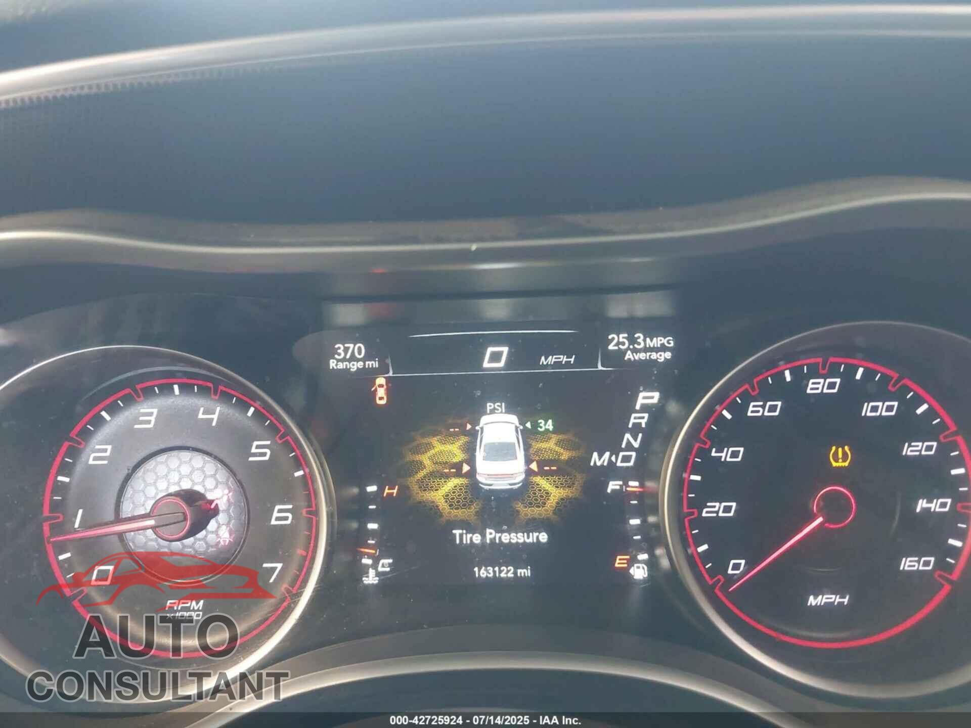 DODGE CHARGER 2016 - 2C3CDXCT7GH242598