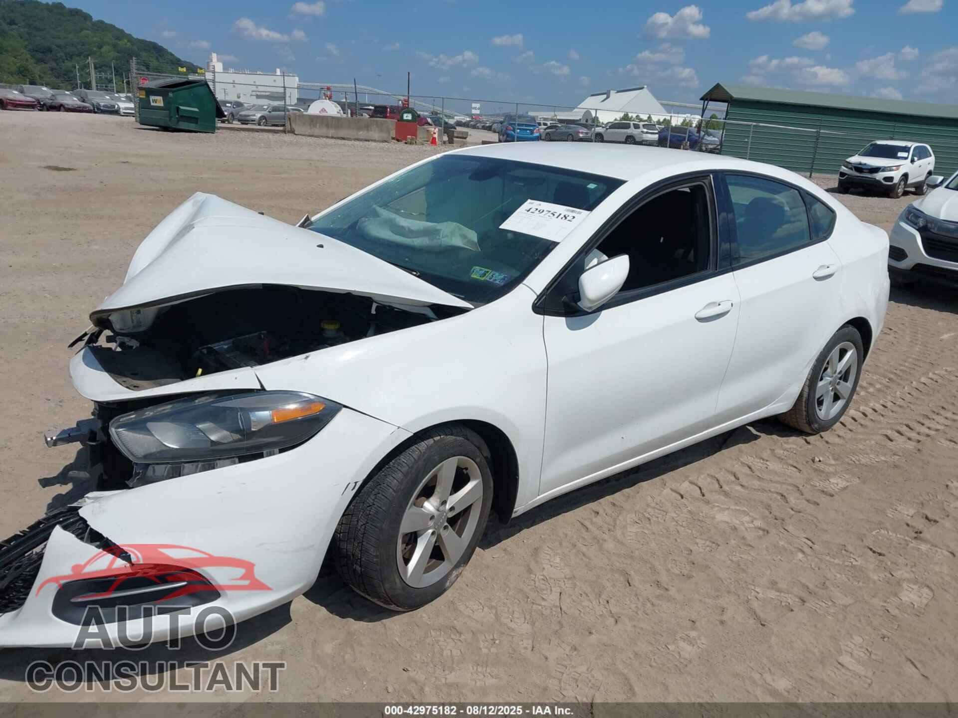 DODGE DART 2015 - 1C3CDFBB9FD351076