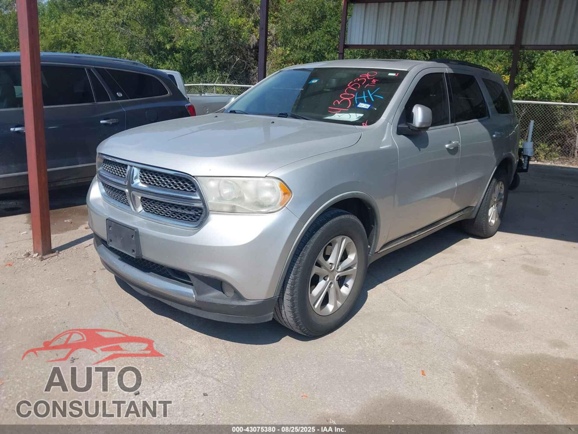 DODGE DURANGO 2012 - 1C4RDHDG5CC125824