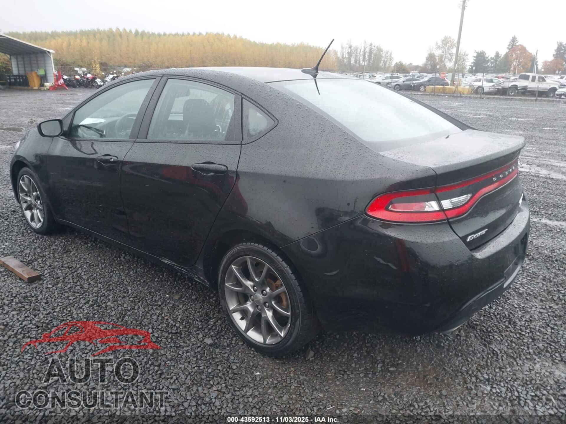 DODGE DART 2014 - 1C3CDFBB2ED861039
