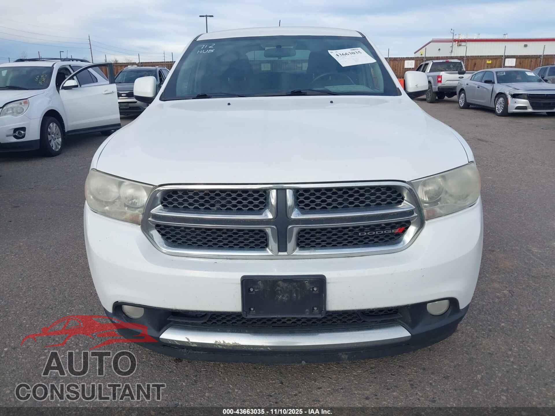 DODGE DURANGO 2013 - 1C4RDJAG2DC678699