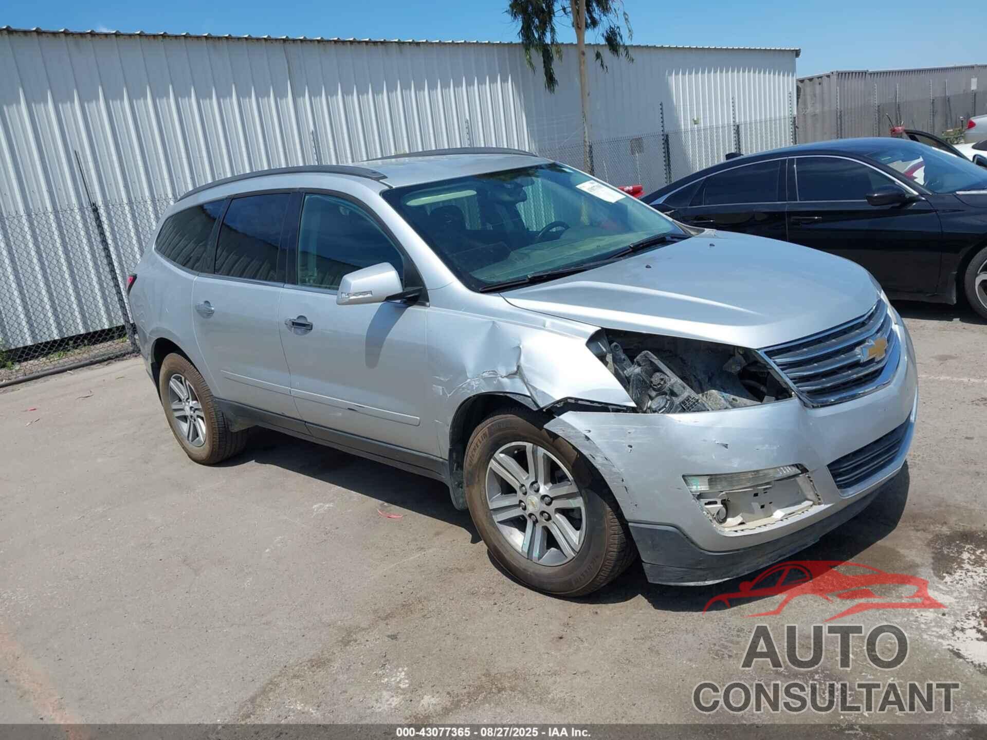 CHEVROLET TRAVERSE 2016 - 1GNKRHKD3GJ121887