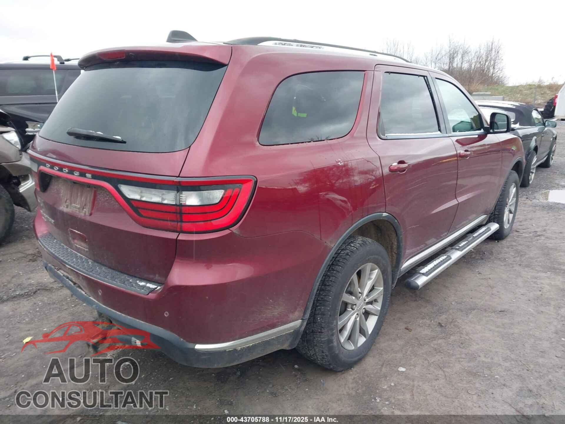 DODGE DURANGO 2017 - 1C4RDJAG8HC757932