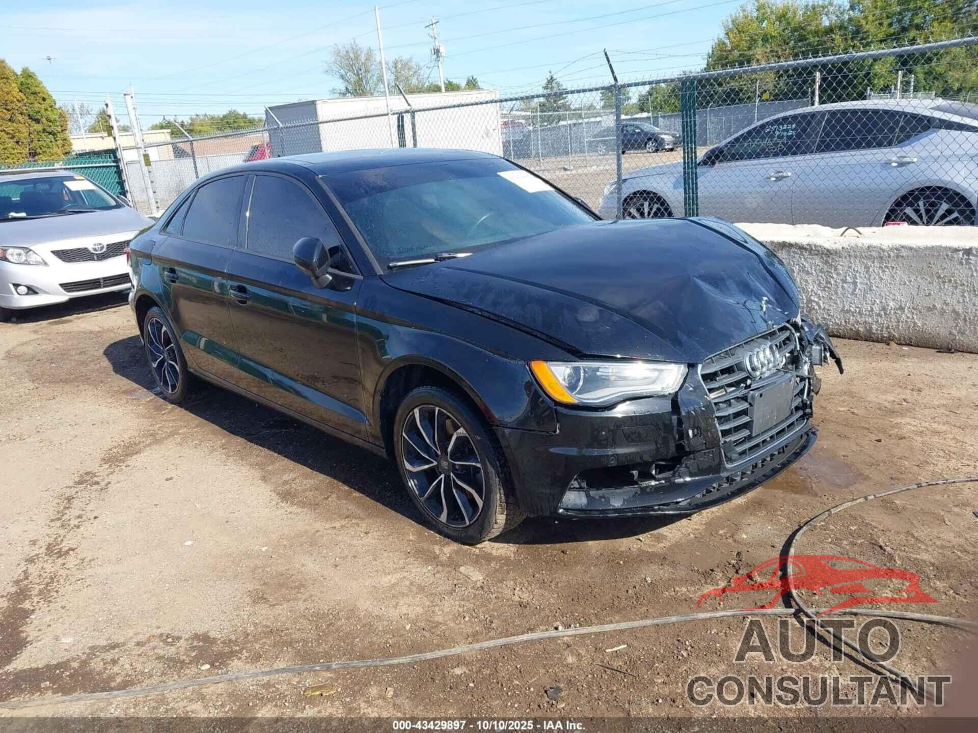 AUDI A3 2015 - WAUBFGFF8F1110788