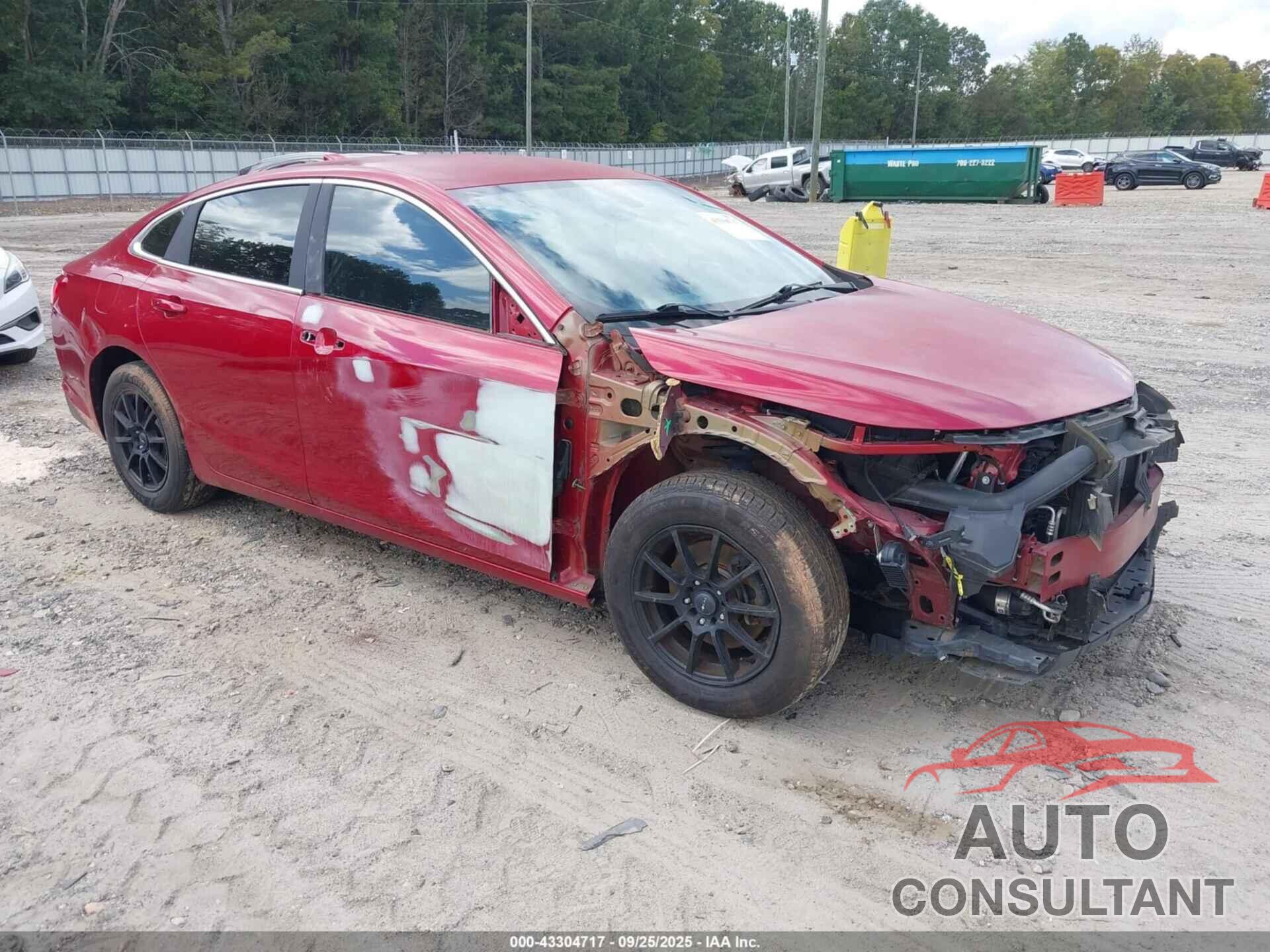 CHEVROLET MALIBU 2016 - 1G1ZE5ST0GF290771