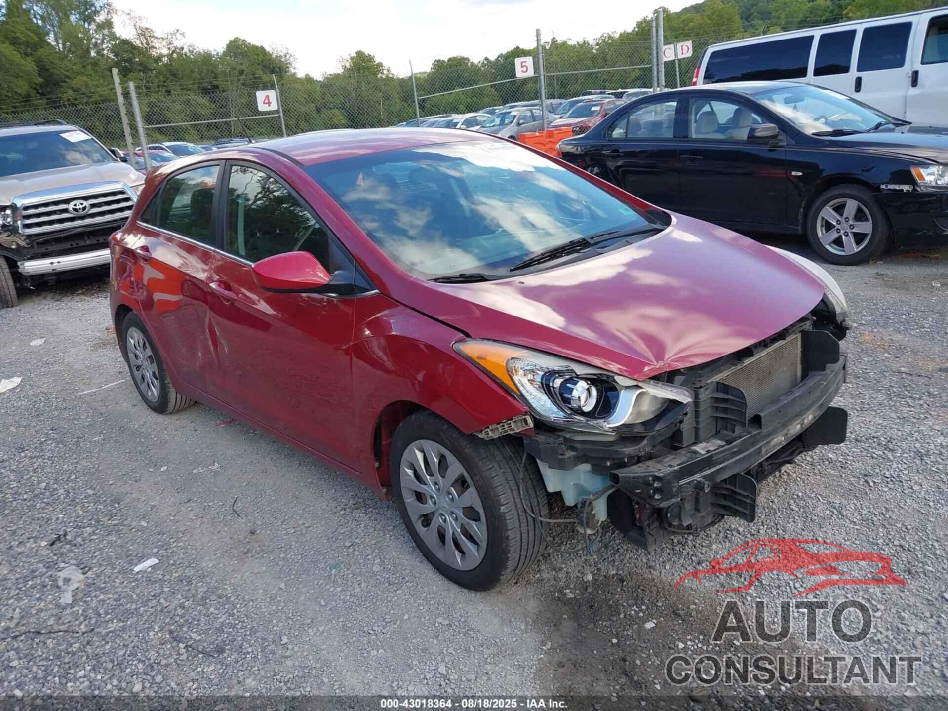 HYUNDAI ELANTRA GT 2017 - KMHD35LH8HU349950